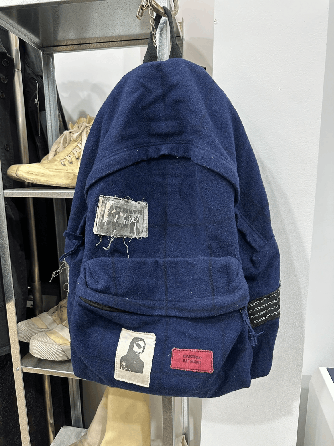 Eastpak × Raf Simons Raf Simons X Eastpak 08AW Patches Backpack | Grailed