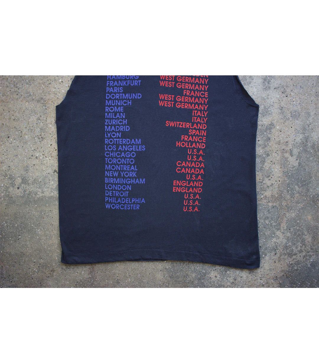 Vintage 1989 Vintage Paul McCartney Sleeveless T-Shirt Size US L / EU 52-54 / 3 - 10 Thumbnail