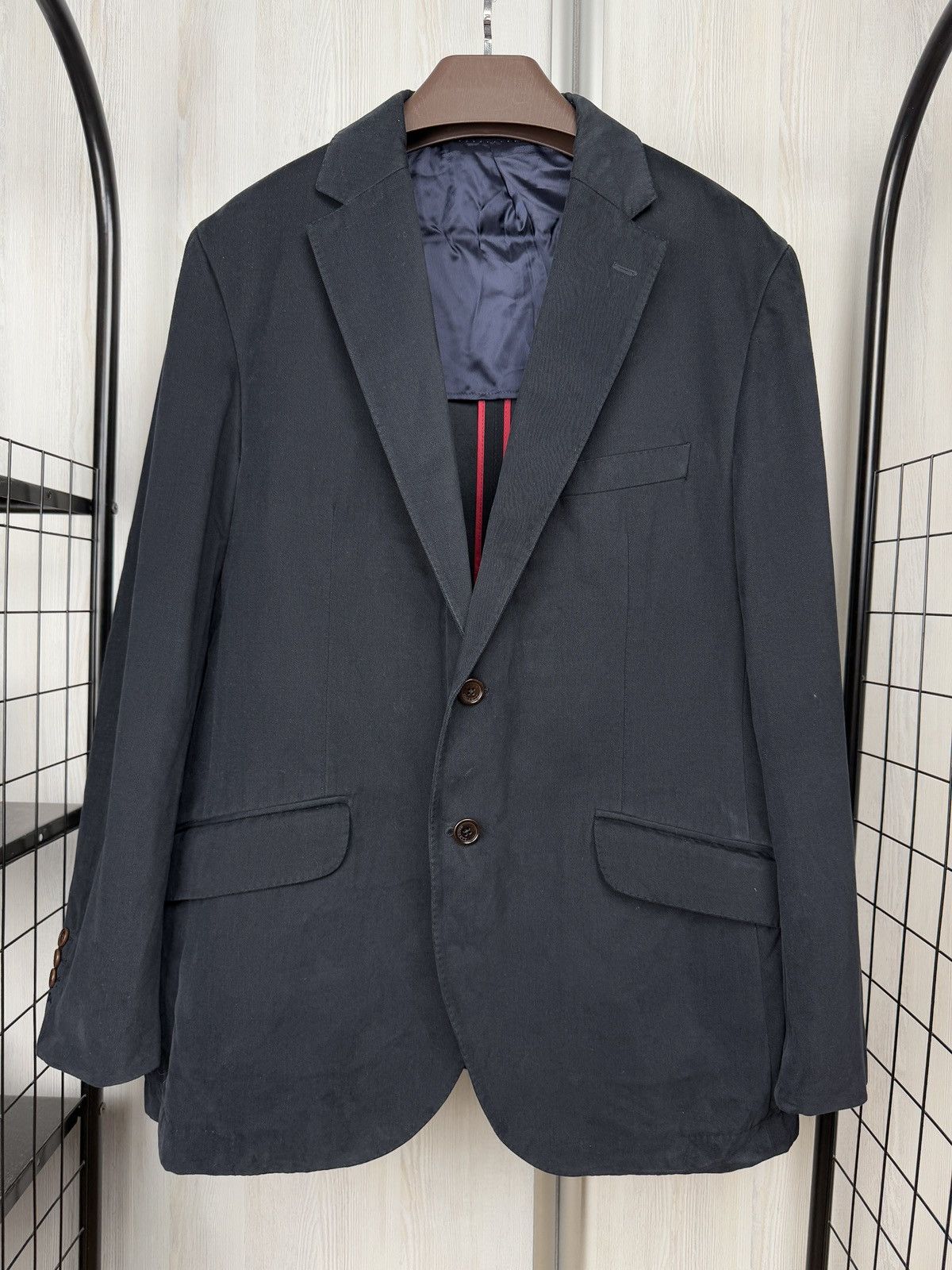Hackett Hackett London Graphite Cotton 2 pieces suit Size 46R - 12 Thumbnail