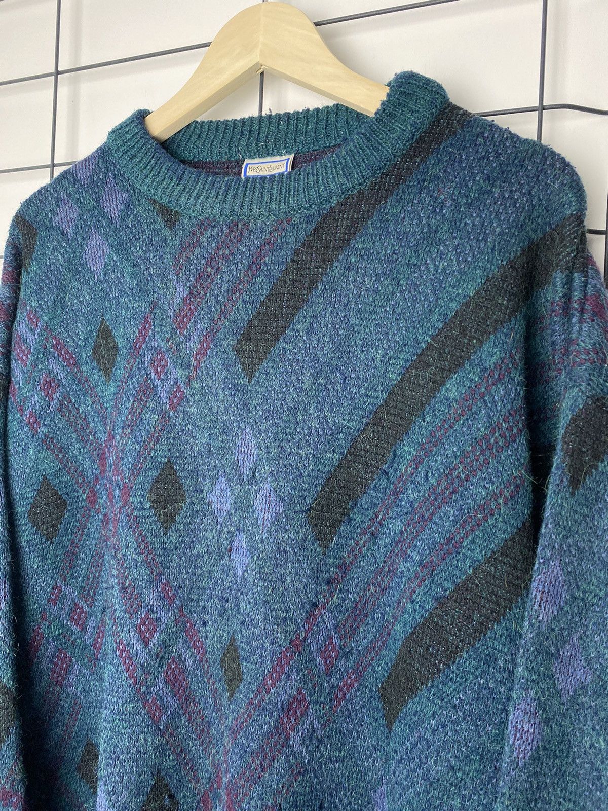 Yves Saint Laurent Yves Saint Laurent Vintage Sweater Size US XL / EU 56 / 4 - 2 Thumbnail