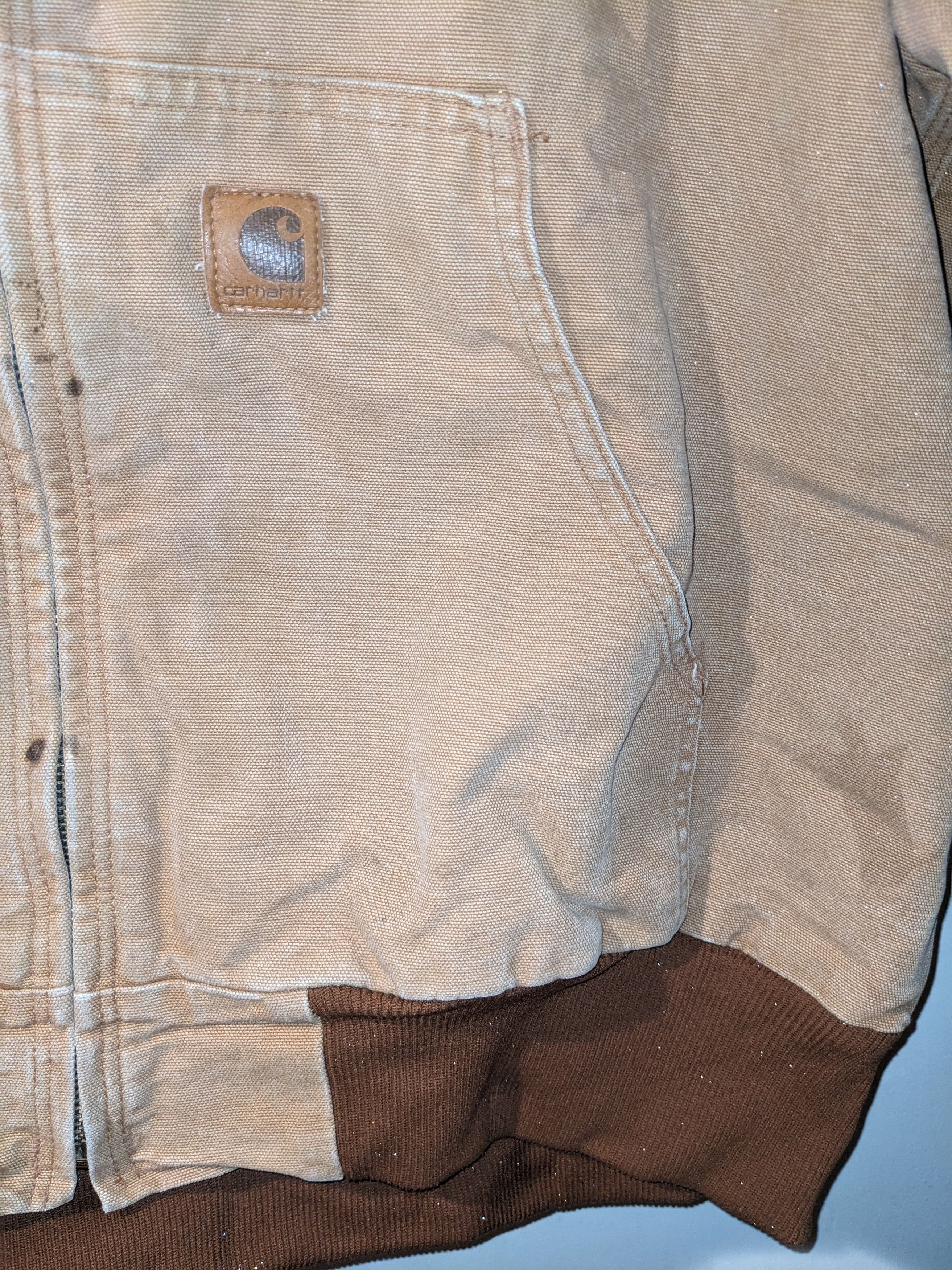 Carhartt × Vintage Vintage Carhartt J247 BRN Duck Canvas Full Zip Jacket Size US XL / EU 56 / 4 - 10 Thumbnail