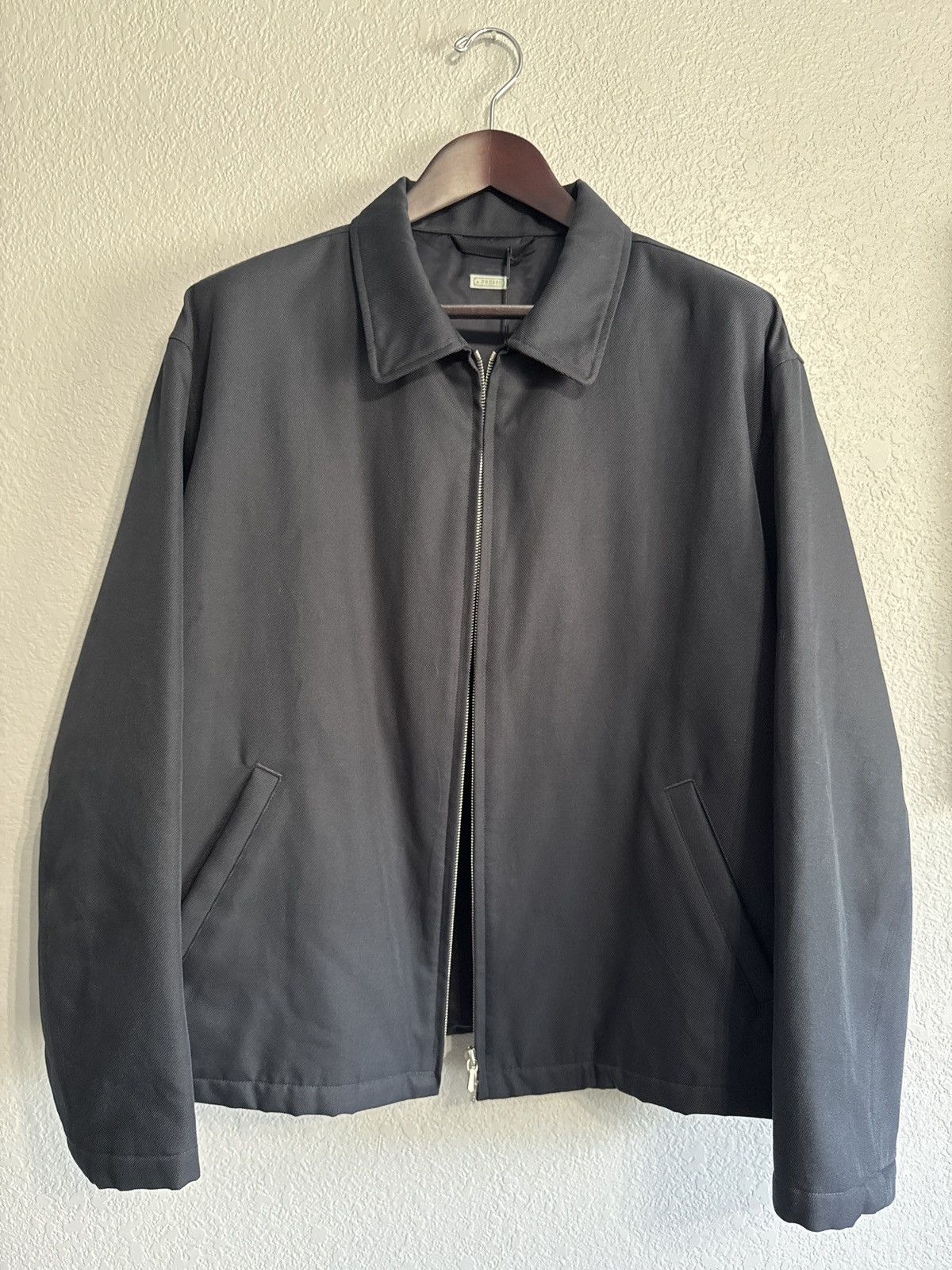 A.PRESSE Silk Work Jacket | Grailed