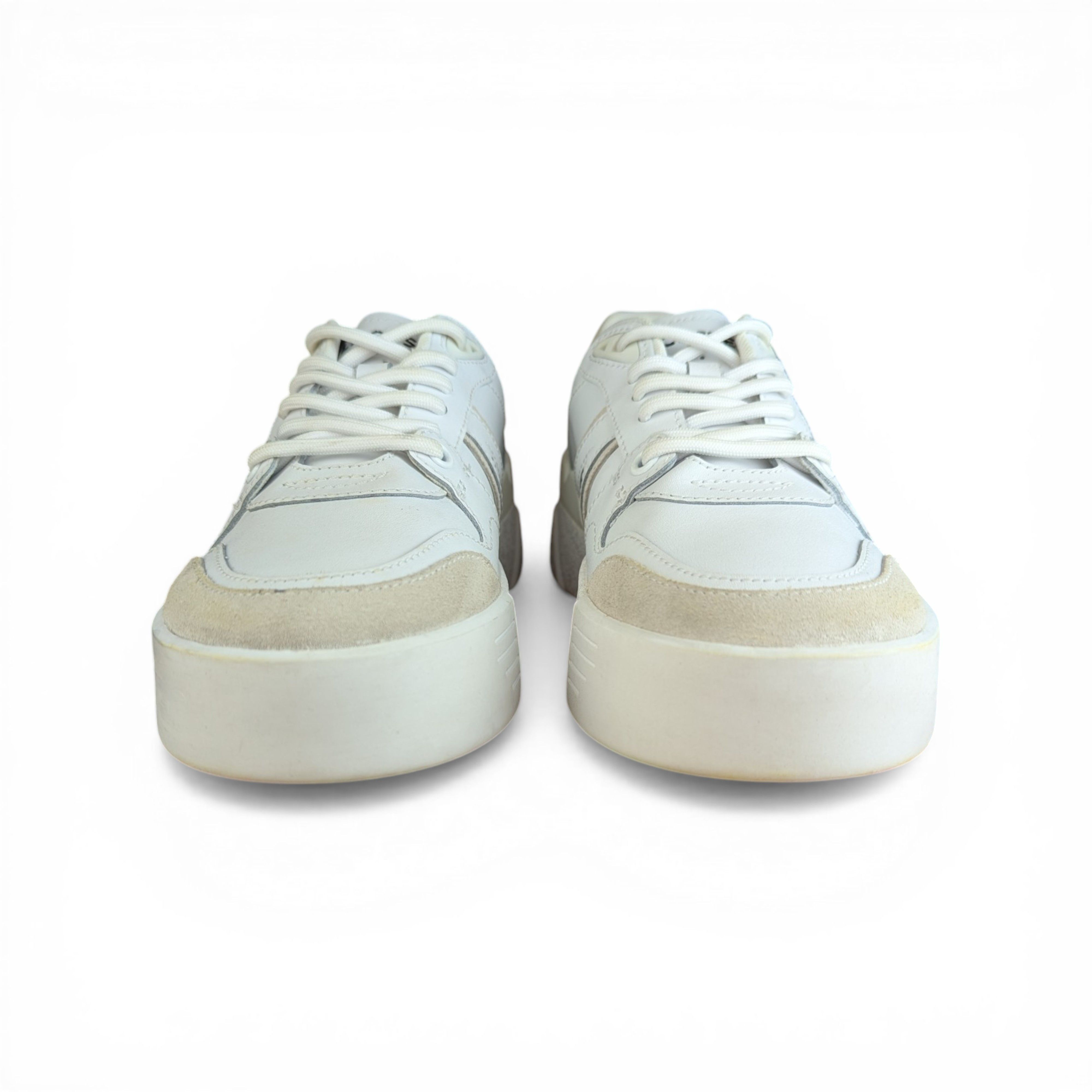 Lacoste LACOSTE WHITE SNEAKERS Size US 7 / IT 37 - 2 Thumbnail