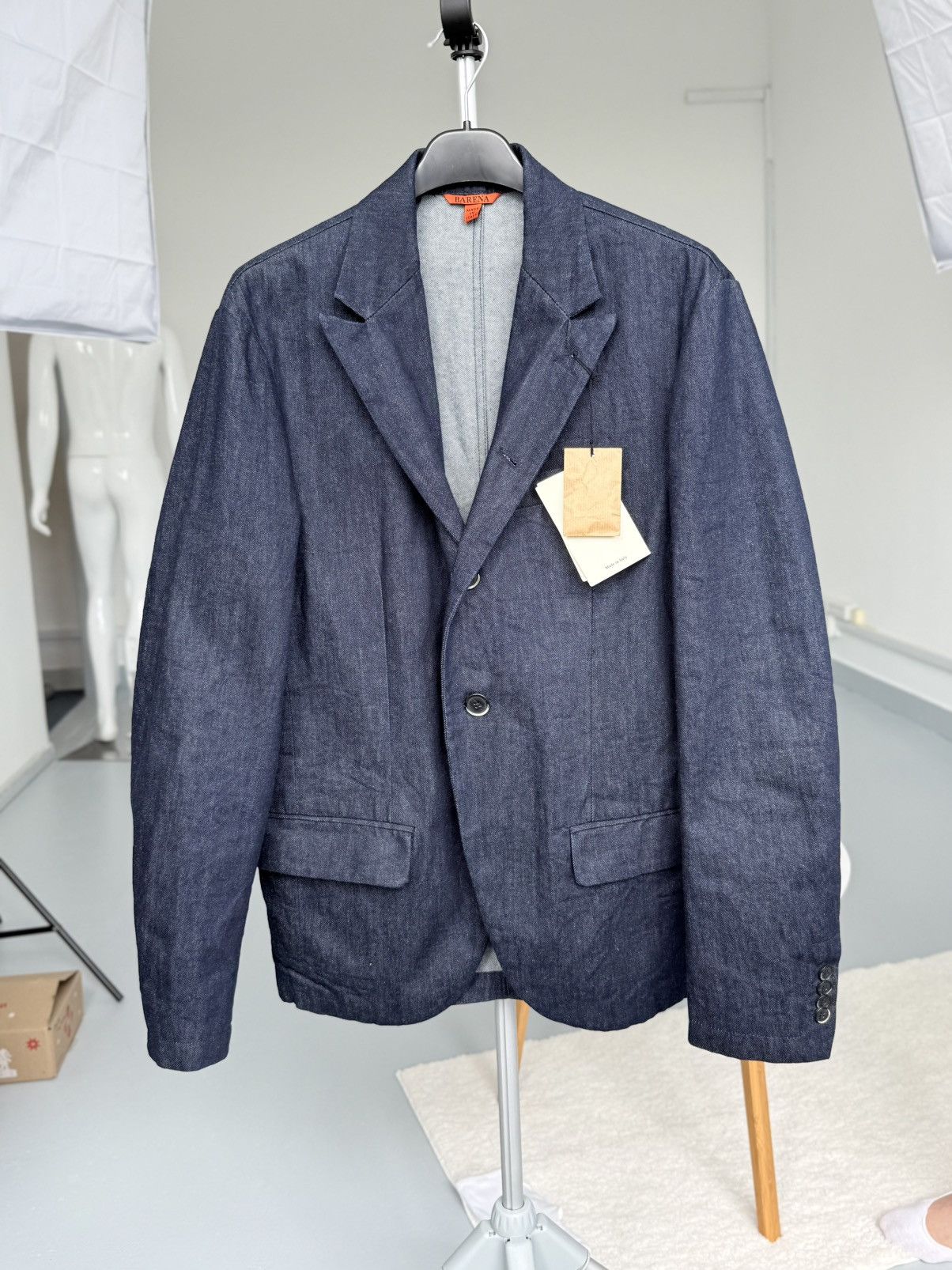 Barena Venezia NWT Barena Venezia Blazer Two Button Mens 50 IT Size 40R - 10 Thumbnail