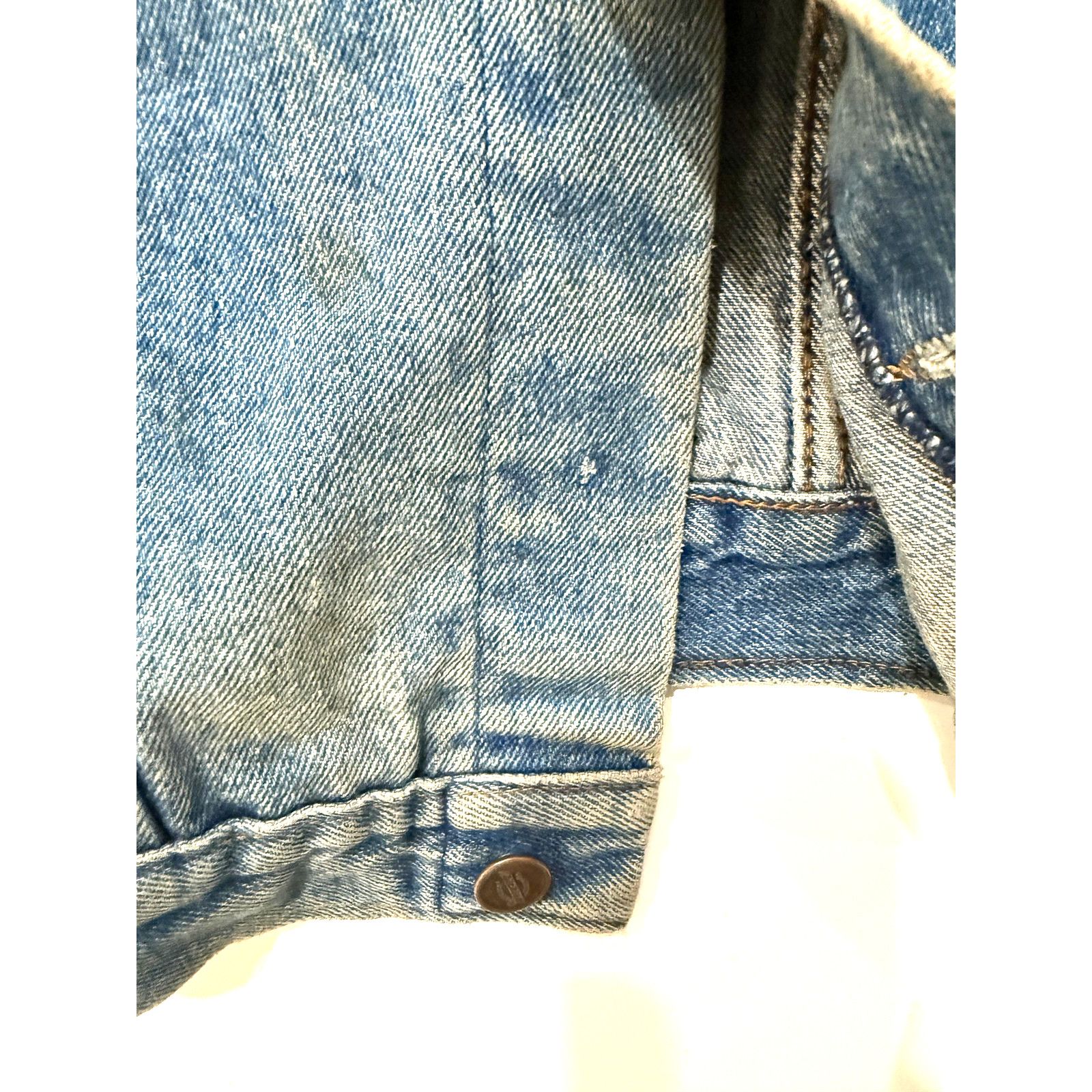 Dickies Vintage Dickies Denim Jacket Womens MED Made USA 80s Size M / US 6-8 / IT 42-44 - 3 Thumbnail