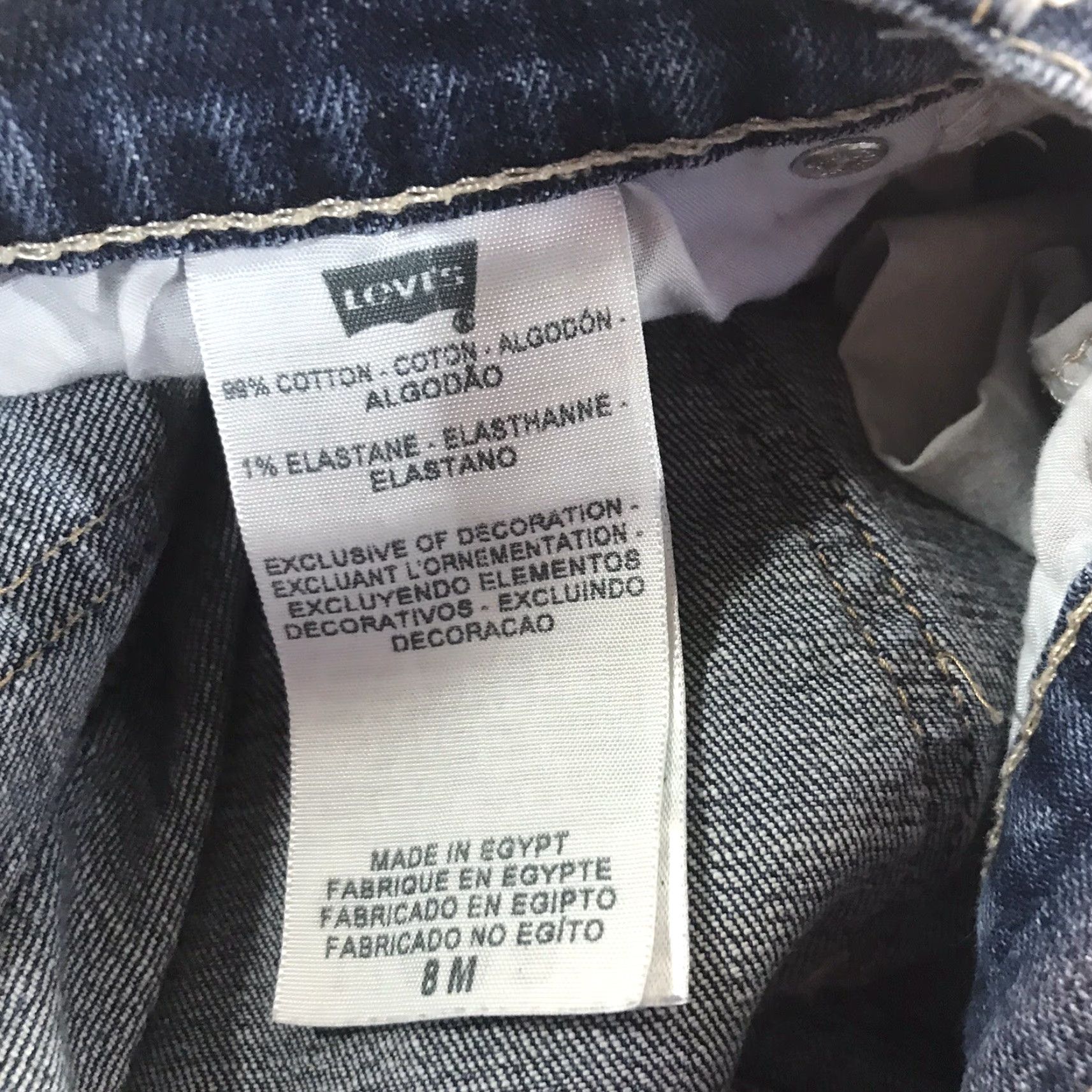 Levi's VINTAGE Levi's 515 Bootcut Jeans Womens Size 8 Blue Denim Size 30" / US 8 / IT 44 - 5 Thumbnail