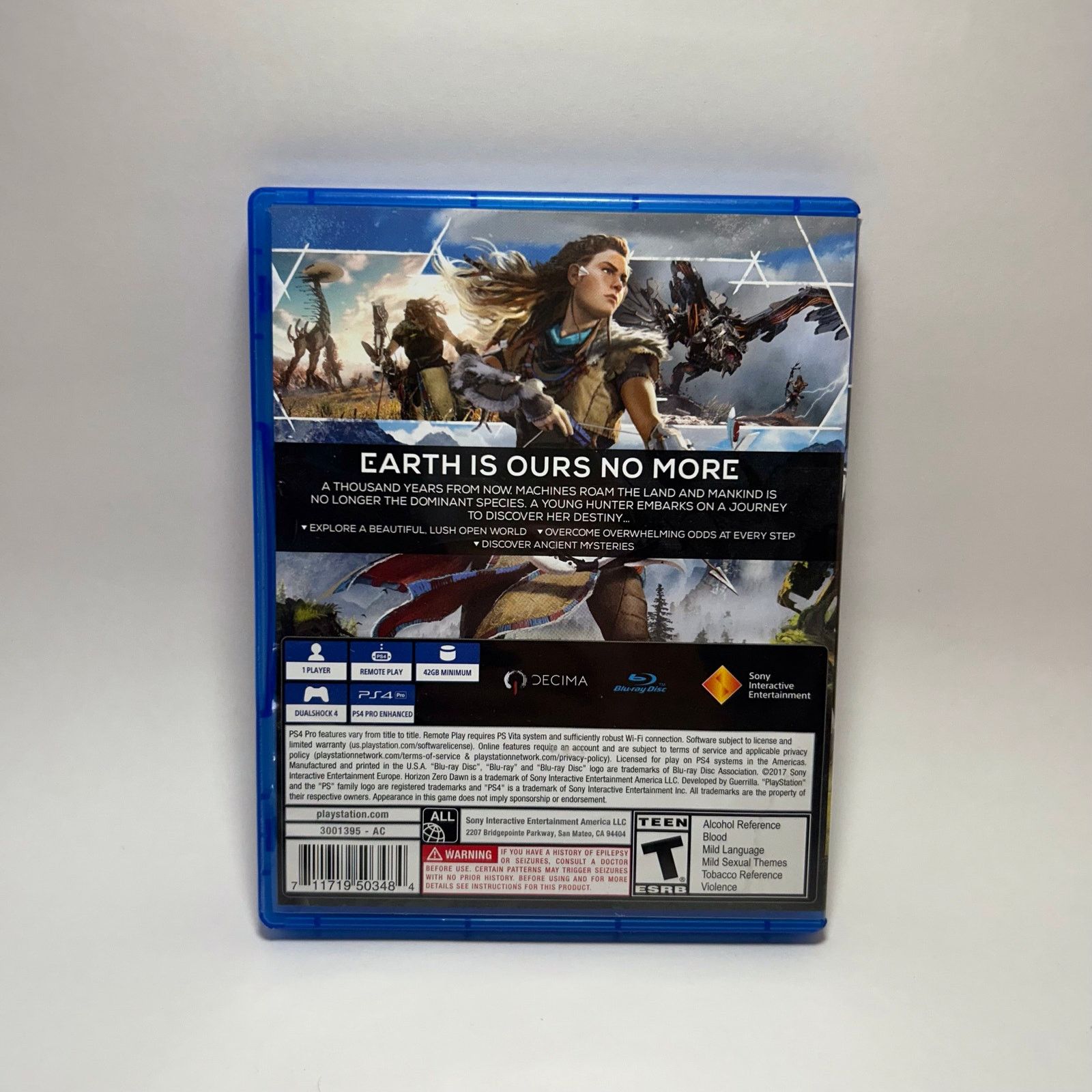 Sony Horizon Zero Dawn - CIB - PS4 Size 26 - 5 Thumbnail
