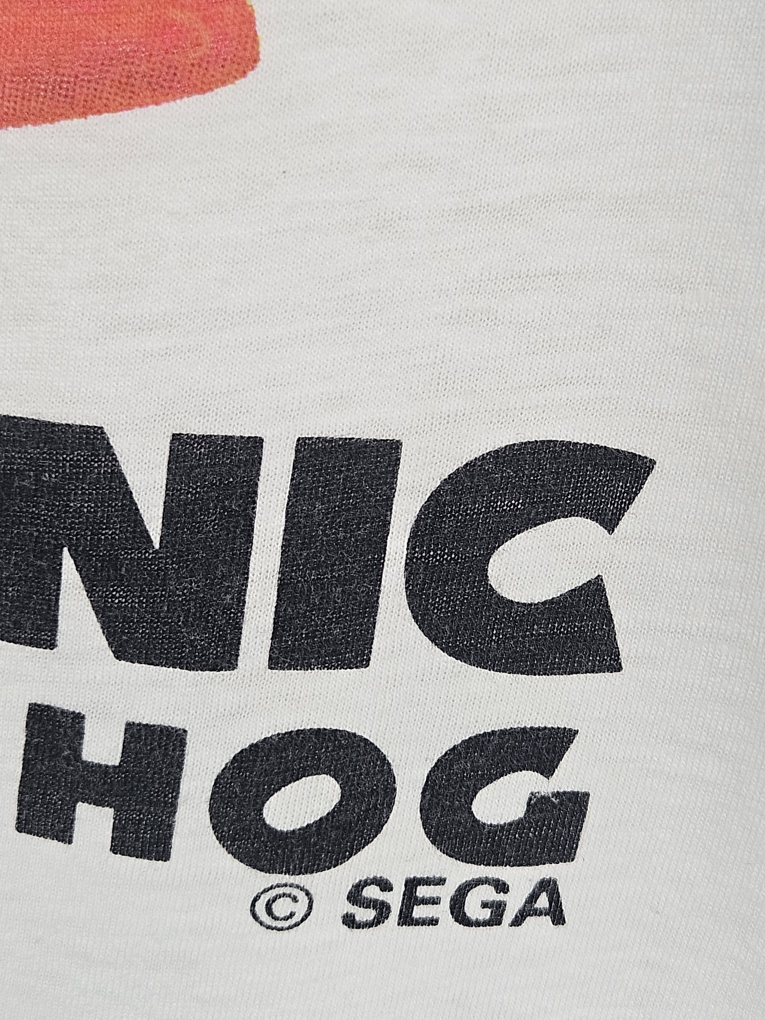 Nintendo Vintage Sega Sonic The Hedgehog promo shirt Size US L / EU 52-54 / 3 - 3 Thumbnail