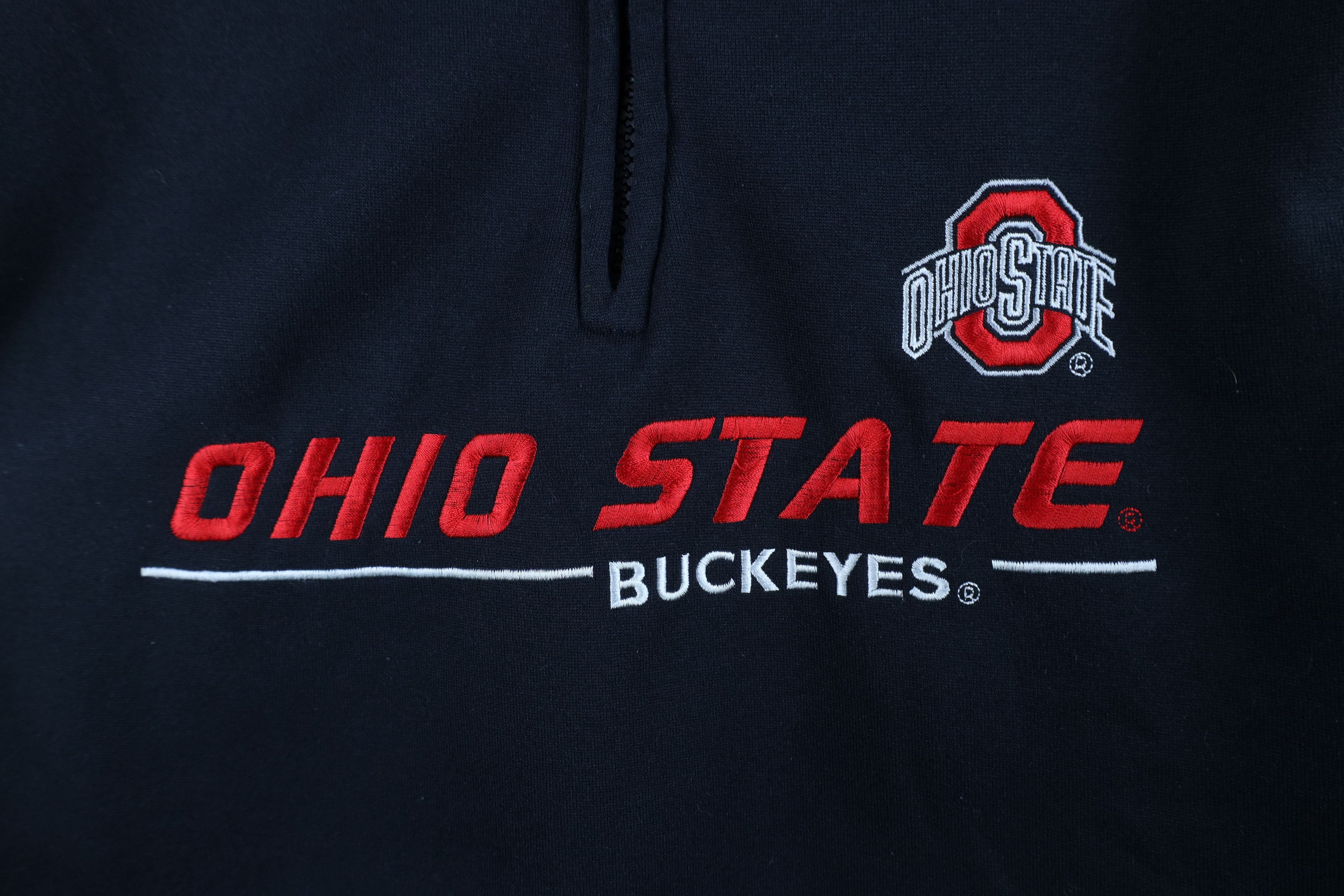 Vintage Vintage Ohio State University Half Zip Fleece Sweatshirt Size US S / EU 44-46 / 1 - 5 Thumbnail