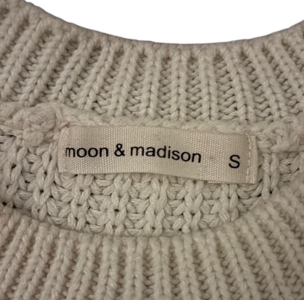 Other White & Brown Oversized Striped Sweater Size S / US 4 / IT 40 - 4 Thumbnail