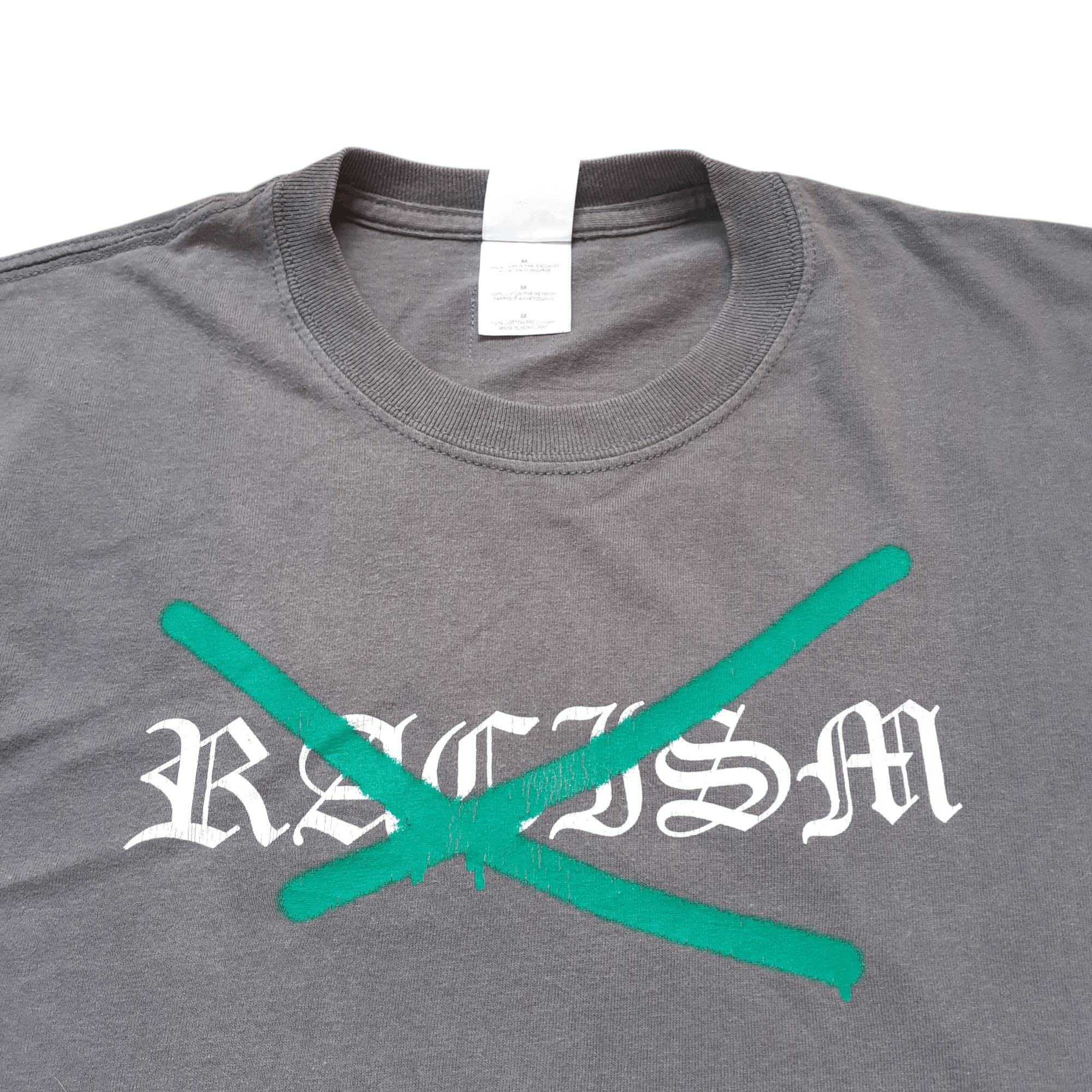 GOODENOUGH GOODENOUGH No Racist T Shirt Vintage 90s Hiroshi Fujiwara Size US M / EU 48-50 / 2 - 2 Thumbnail