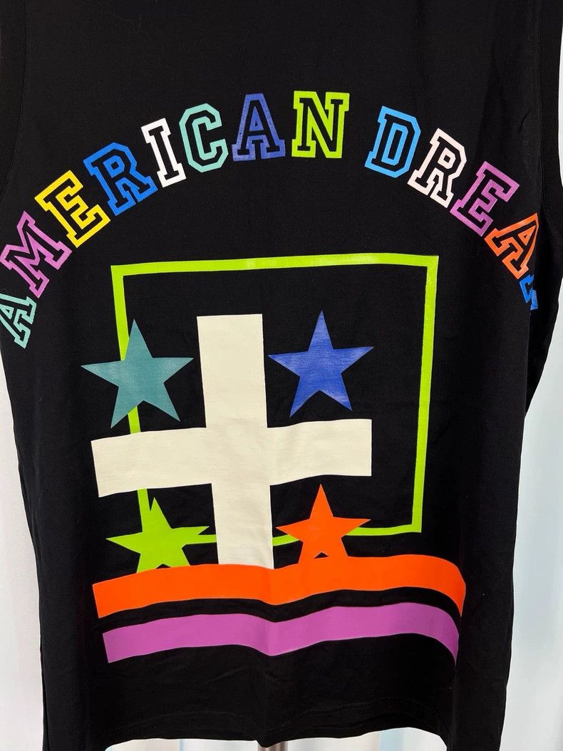 Givenchy Givenchy American Dream Pattern Black Sleeveless T-Shirt V Size US S / EU 44-46 / 1 - 3 Thumbnail