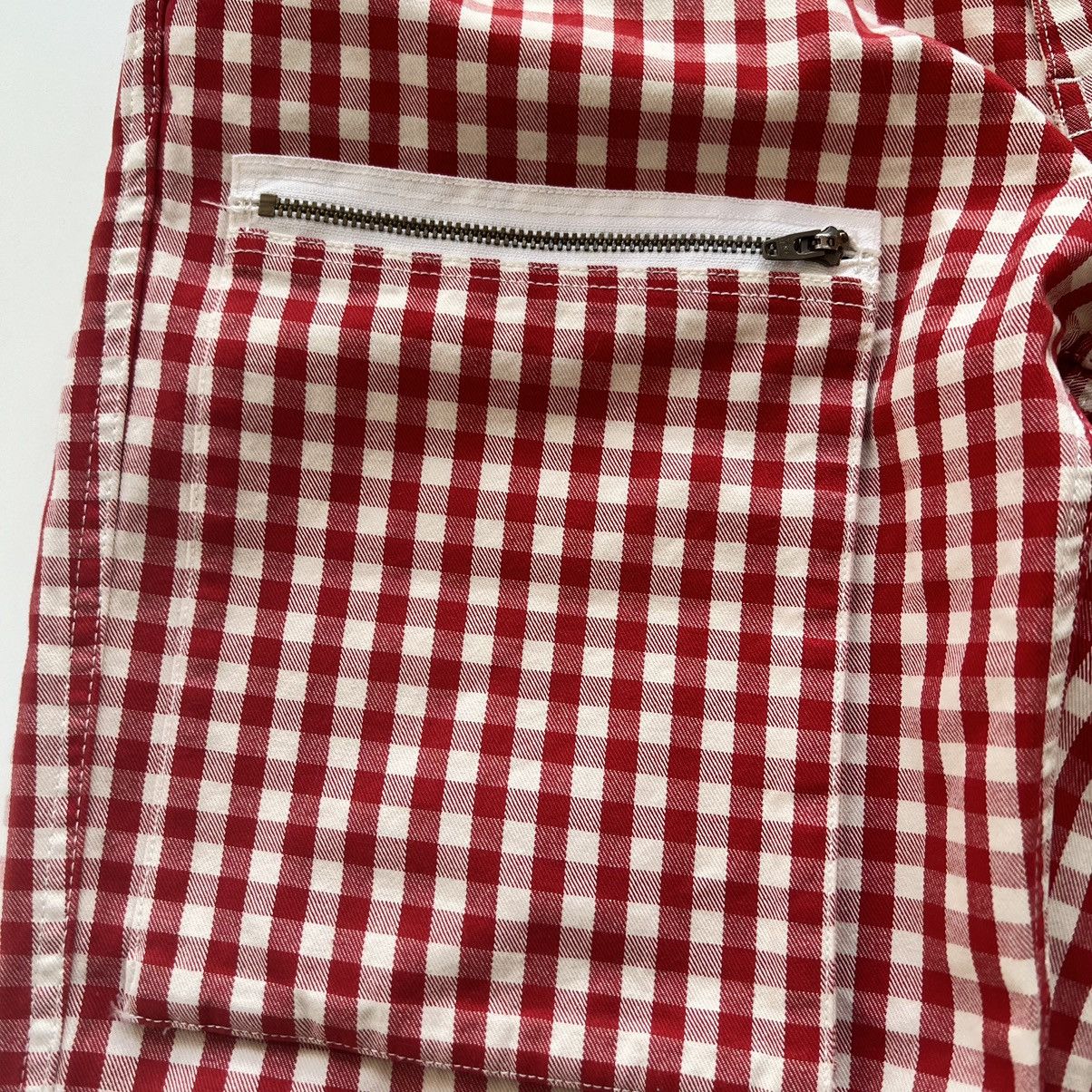 30 Supreme Gingham Flight Pant Supreme Gingham Flight Pant Red 30