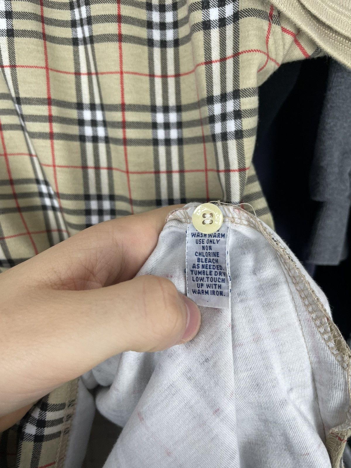 Burberry × Designer × Vintage Vintage Burberry Nova Check Shirt Size US M / EU 48-50 / 2 - 5 Thumbnail