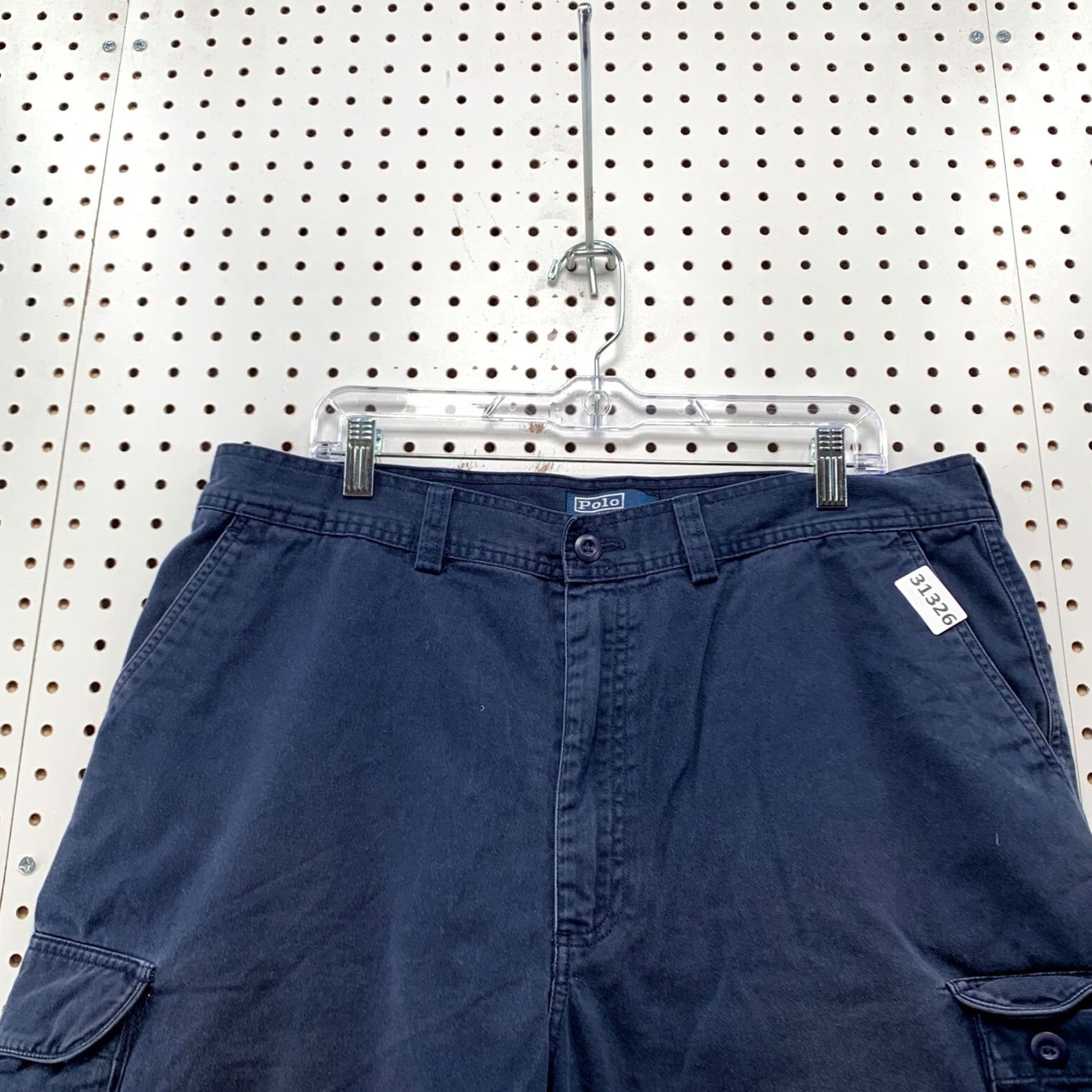 Polo Ralph Lauren Polo Ralph Lauren Cargo Shorts Mens Navy Blue 36x10 Casual Cargo Utility Shorts Mens Size US M / EU 48-50 / 2 - 6 Thumbnail