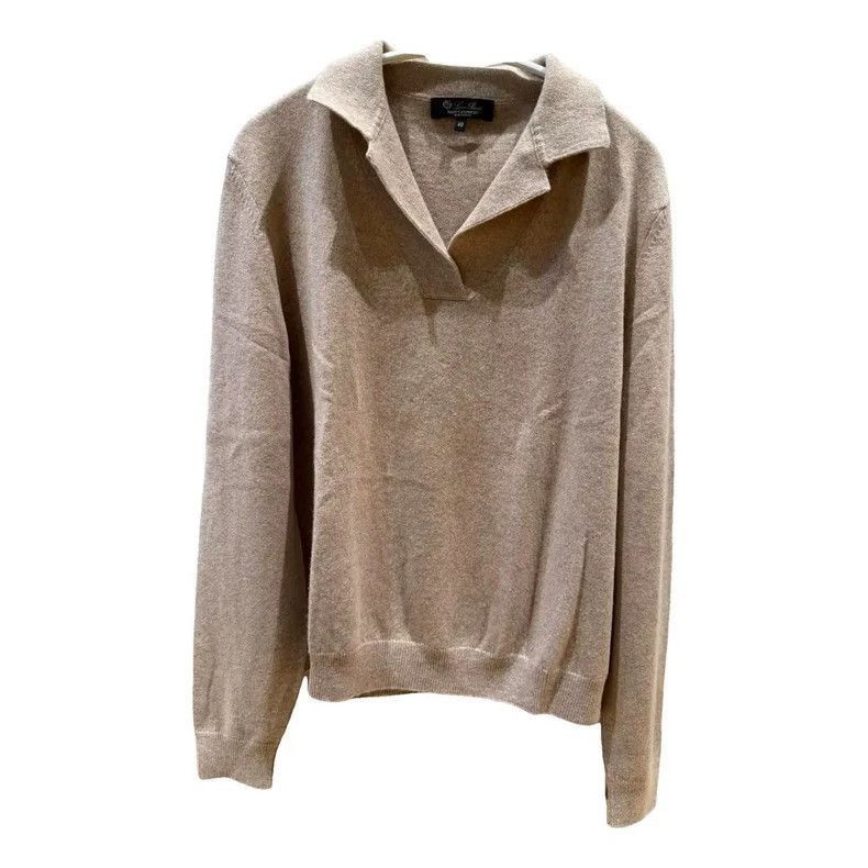 Loro Piana LoroPiana Women's Cashmere Polo Sweater Size US S / EU 44-46 / 1 - 2 Thumbnail