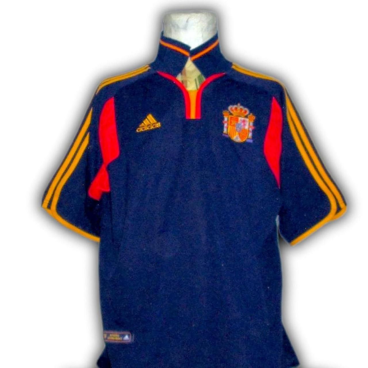 Adidas Spain 2000 2001 3rd Third Shirt Jersey international Size US L / EU 52-54 / 3 - 4 Thumbnail