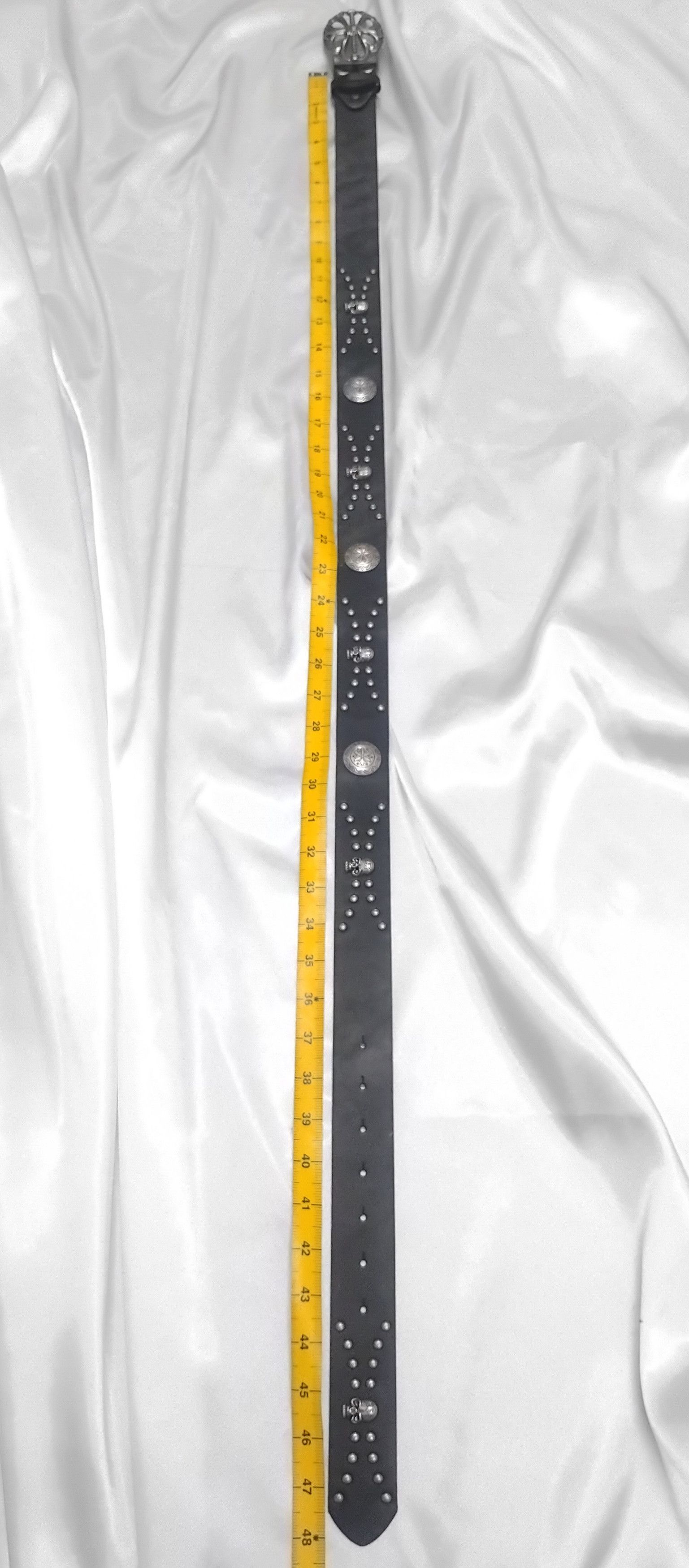 Japanese Brand Skull punk rock streetwear black colour belt Size ONE SIZE - 11 Thumbnail