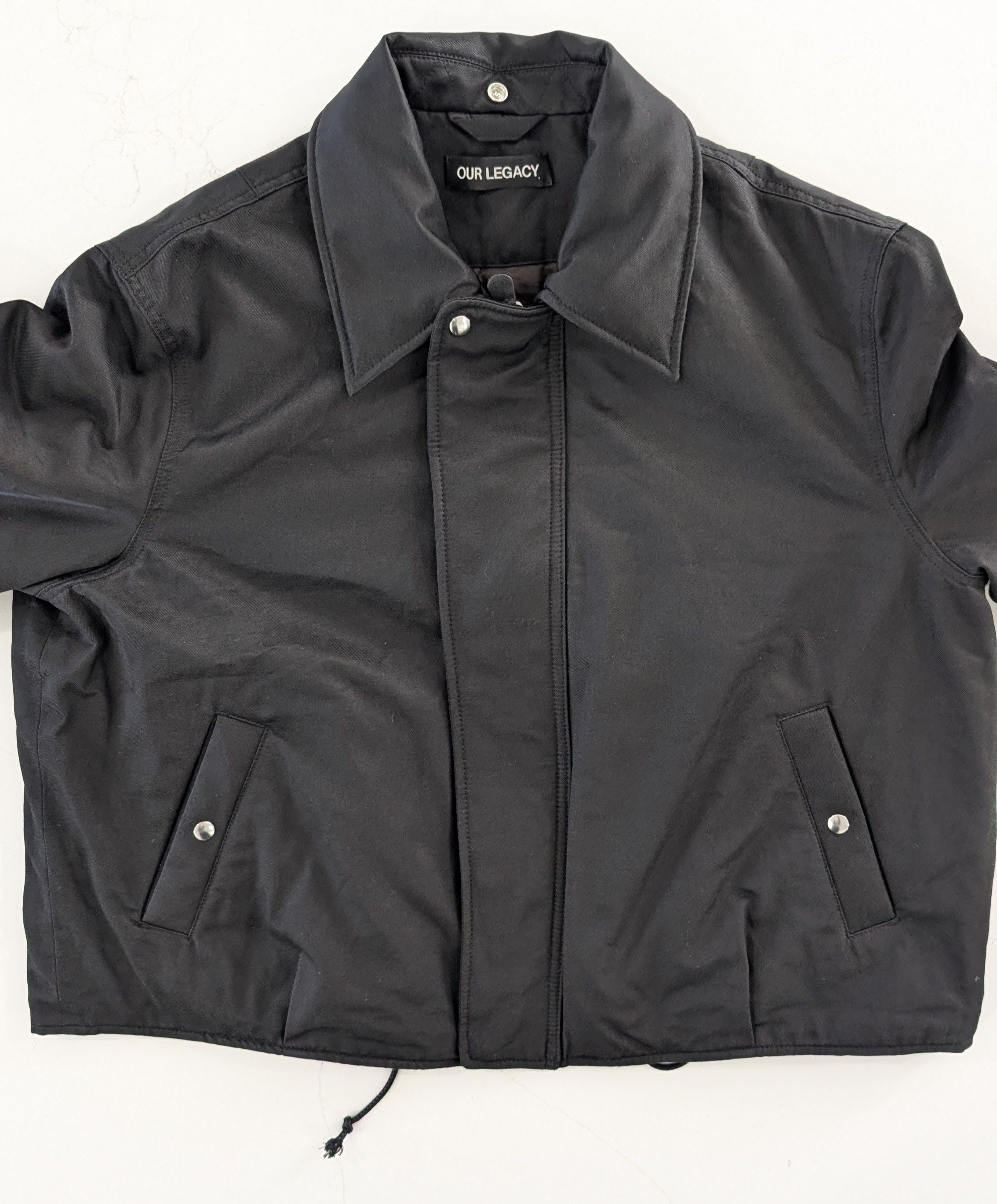 Our Legacy Our Legacy Ace Jacket Black Aero Nylon Size 50 Size US M / EU 48-50 / 2 - 3 Thumbnail