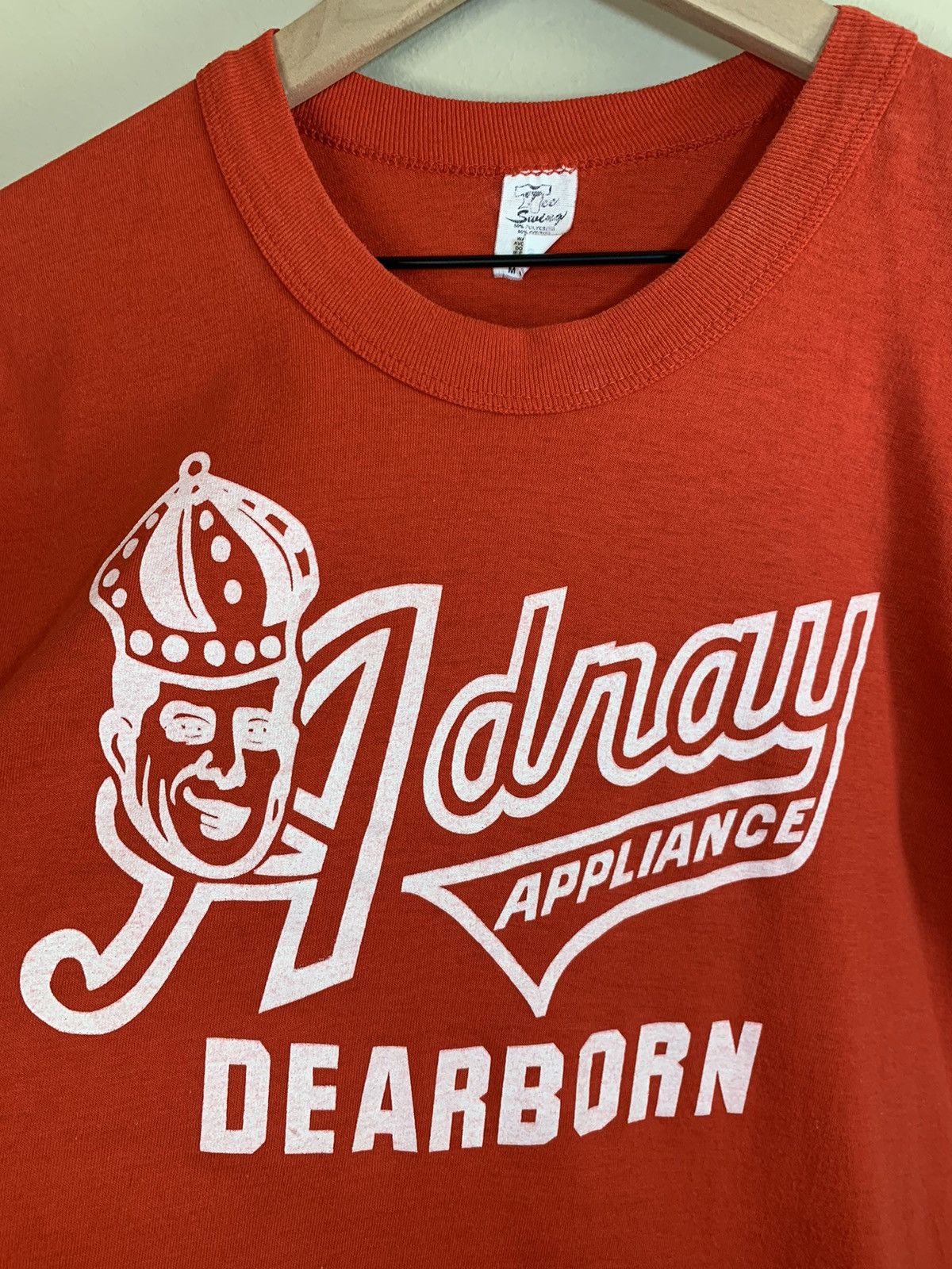 Vintage *RARE* Vintage 1970s Adray Appliance Single Stitch T-Shirt Size US S / EU 44-46 / 1 - 3 Thumbnail