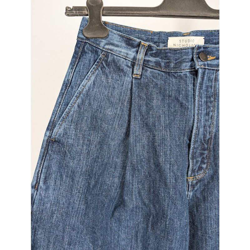 Studio Nicholson o1rshd1 Washed Denim in Indigo Size US 30 / EU 46 - 6 Thumbnail