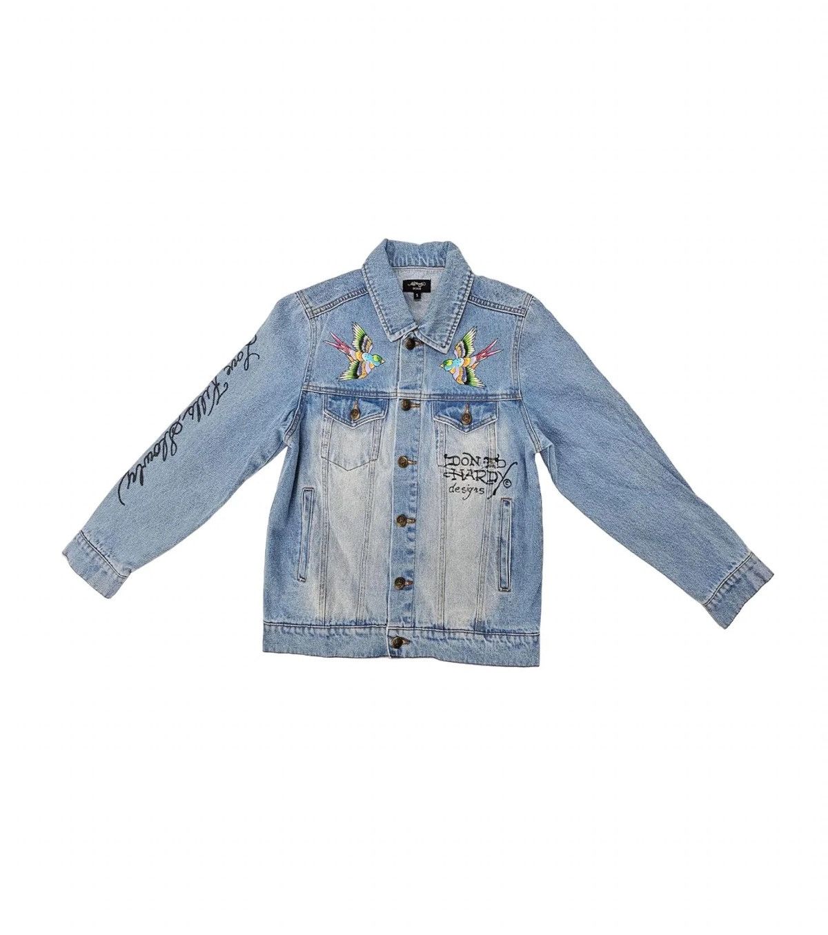 Ed Hardy Ed hardy Denim jacket Size L / US 10 / IT 46 - 2 Thumbnail