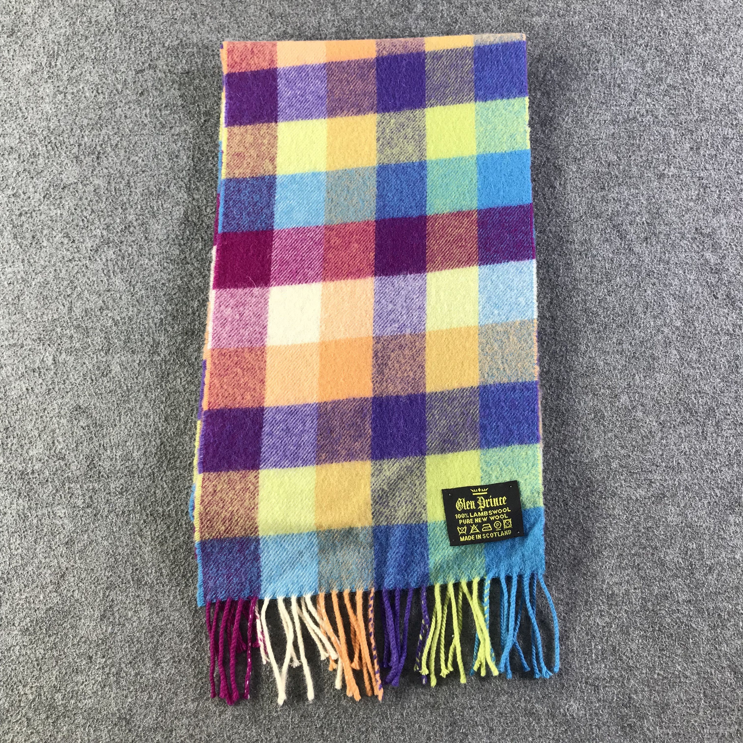 Vintage Glen Prince Scarf / Muffler / Neckwear SS1555 Size ONE SIZE - 2 Thumbnail