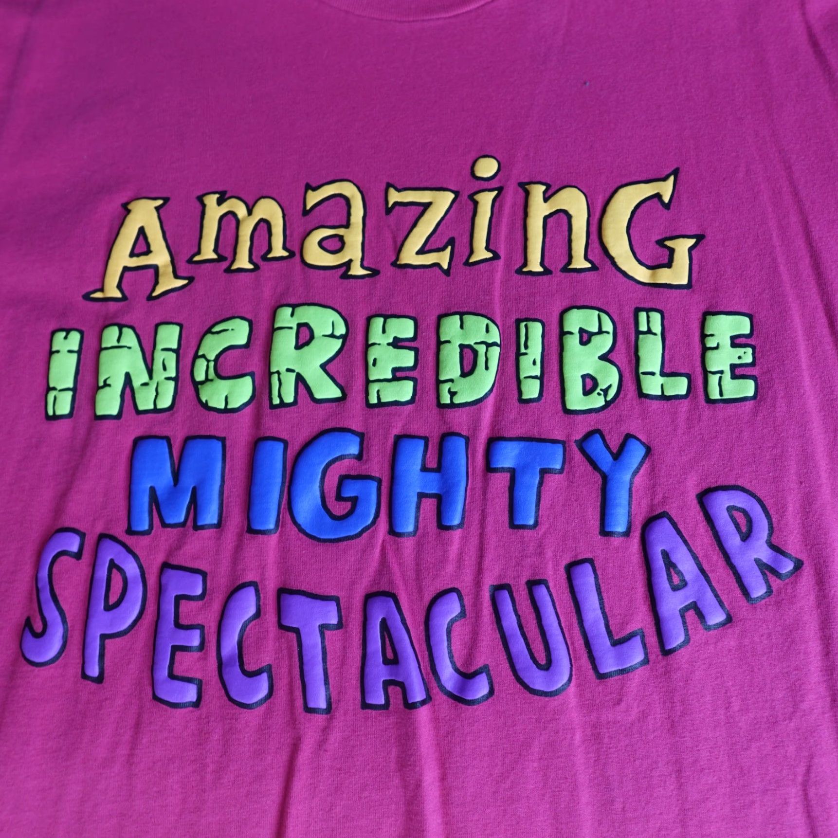Uniqlo Uniqlo Marvel Shirt XL Pink Spiderman Hulk Thor Jason Polan Mens T-Shirt Crew Neck Short Sleeve Cotton Jersey Graphic Print Size US XL / EU 56 / 4 - 6 Thumbnail