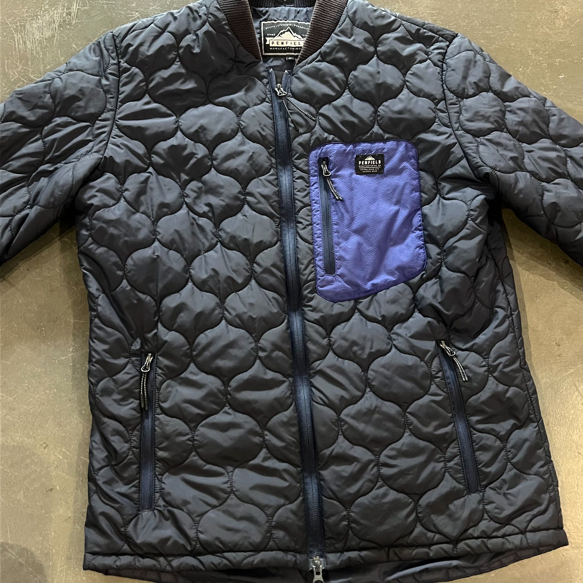 Penfield Penfield Nylon Bomber Jacket Navy • M Size US M / EU 48-50 / 2 - 2 Thumbnail