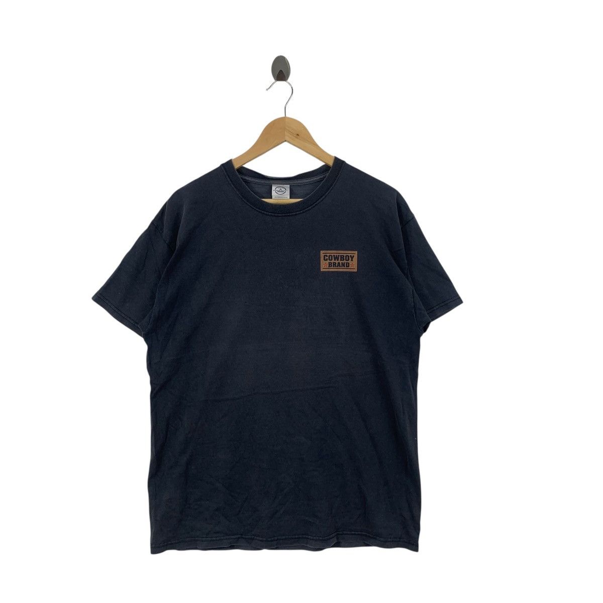 Vintage Vintage COWBOY BRAND Face Your Fears Bull Graphic Backhit Size US L / EU 52-54 / 3 - 3 Thumbnail