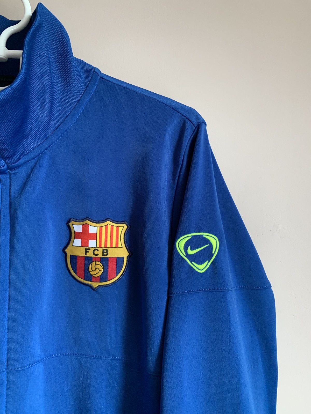 Nike Barcelona 2008 Training Football Jacket Nike Vintage Soccer Size US S / EU 44-46 / 1 - 4 Thumbnail