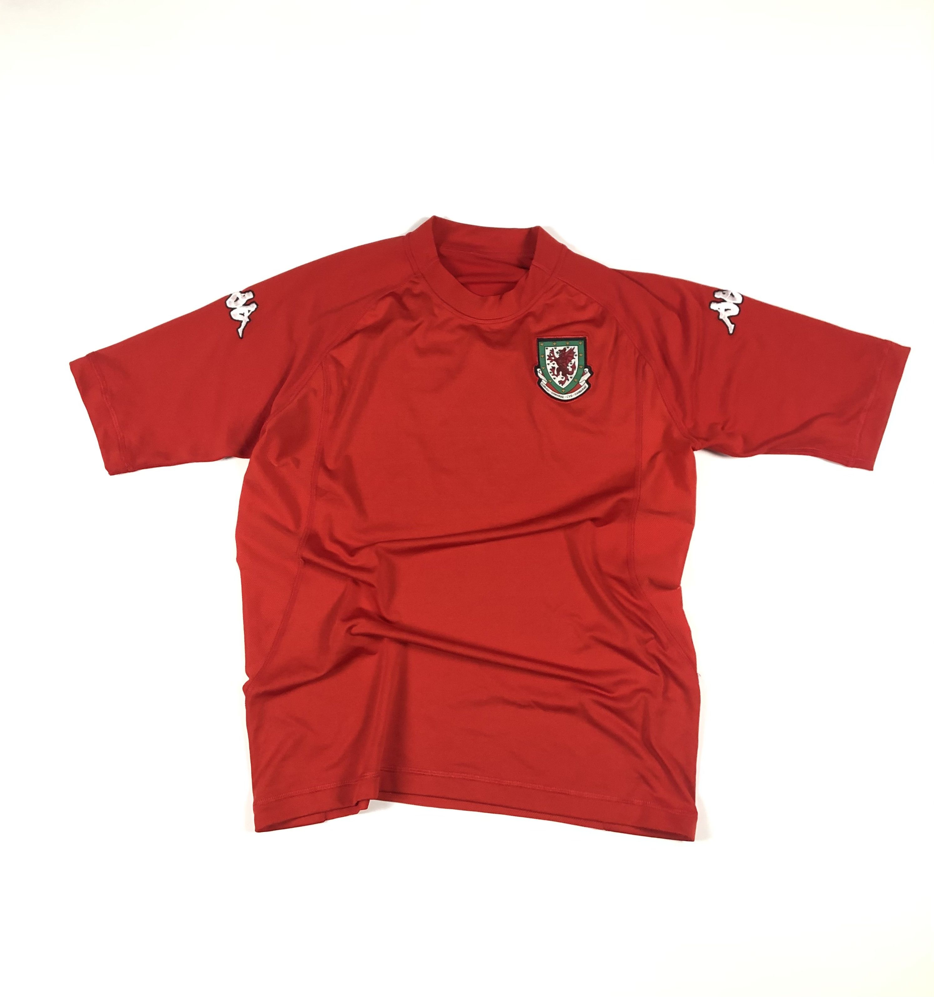 Kappa Kappa Wales 2004-2005 Home Soccer Jersey Size US XXL / EU 58 / 5 - 1 Thumbnail
