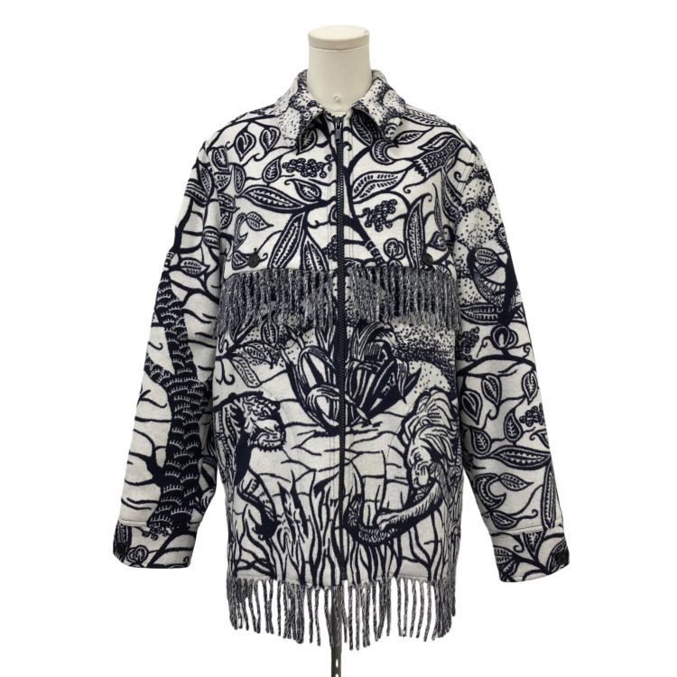 Dior Dior Graphic Fringe Coat Size FR 40 Size M / US 6-8 / IT 42-44 - 1 Thumbnail