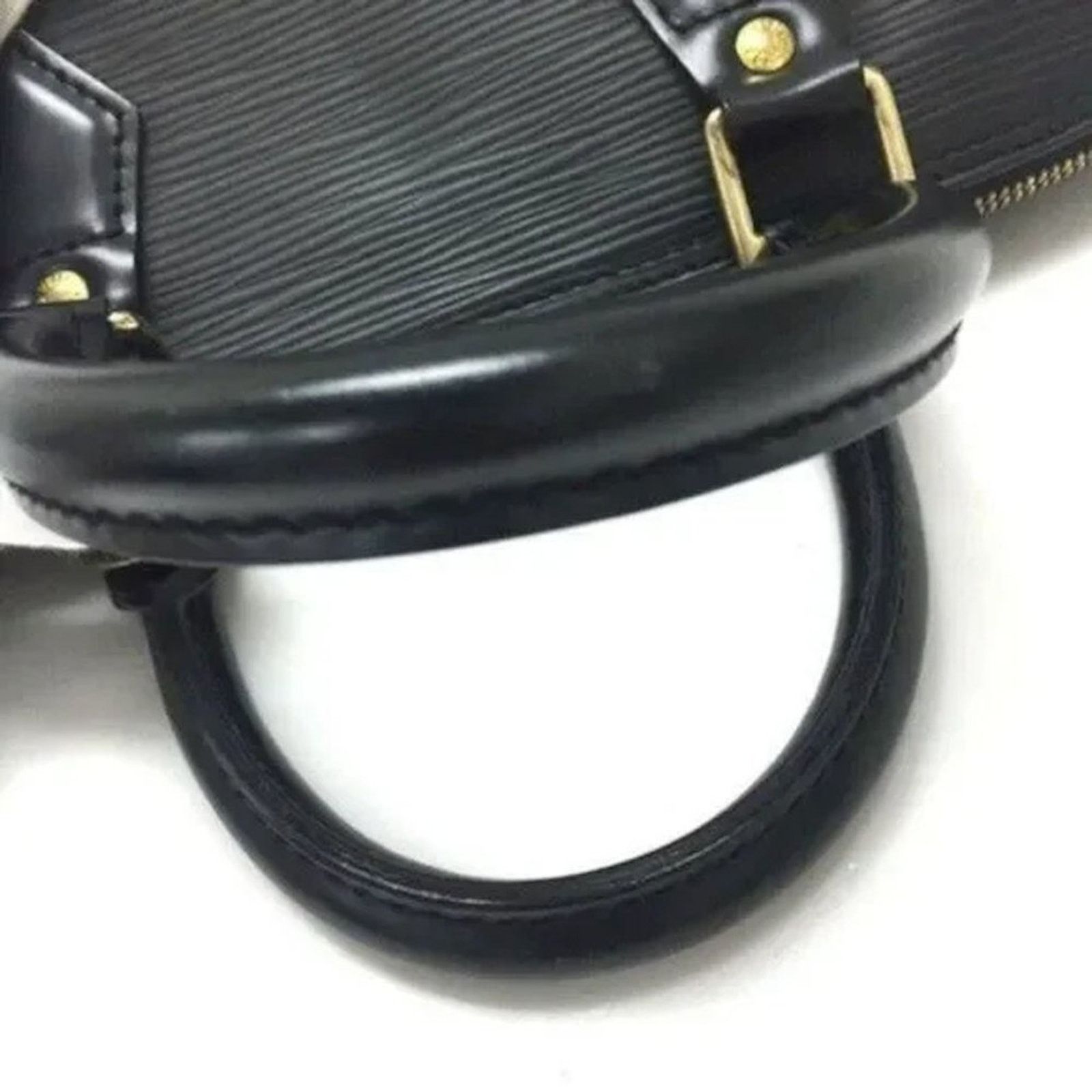 Louis Vuitton LOUIS VUITTON Alma Bag in Black Epi Leather - Vintage Size ONE SIZE - 6 Thumbnail