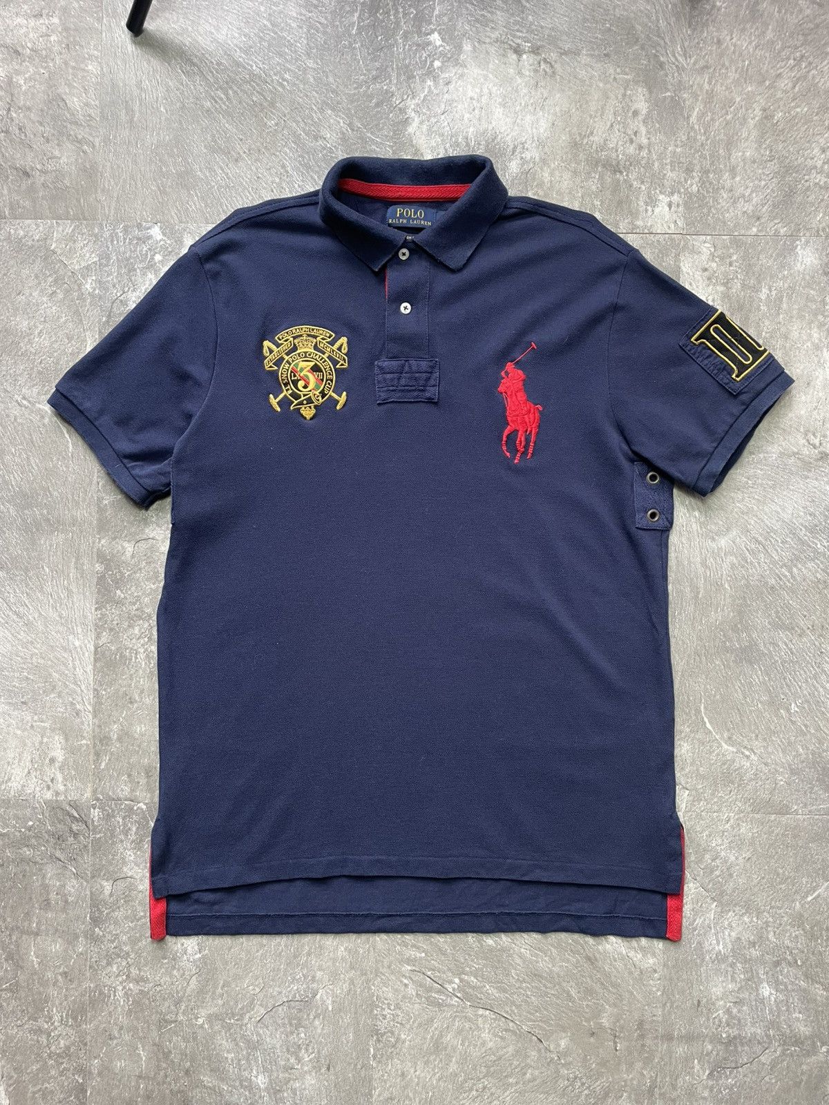Polo Ralph Lauren Polo Ralph Lauren Vintage Chief Keef Style Polo Shirt USA Size US L / EU 52-54 / 3 - 1 Thumbnail