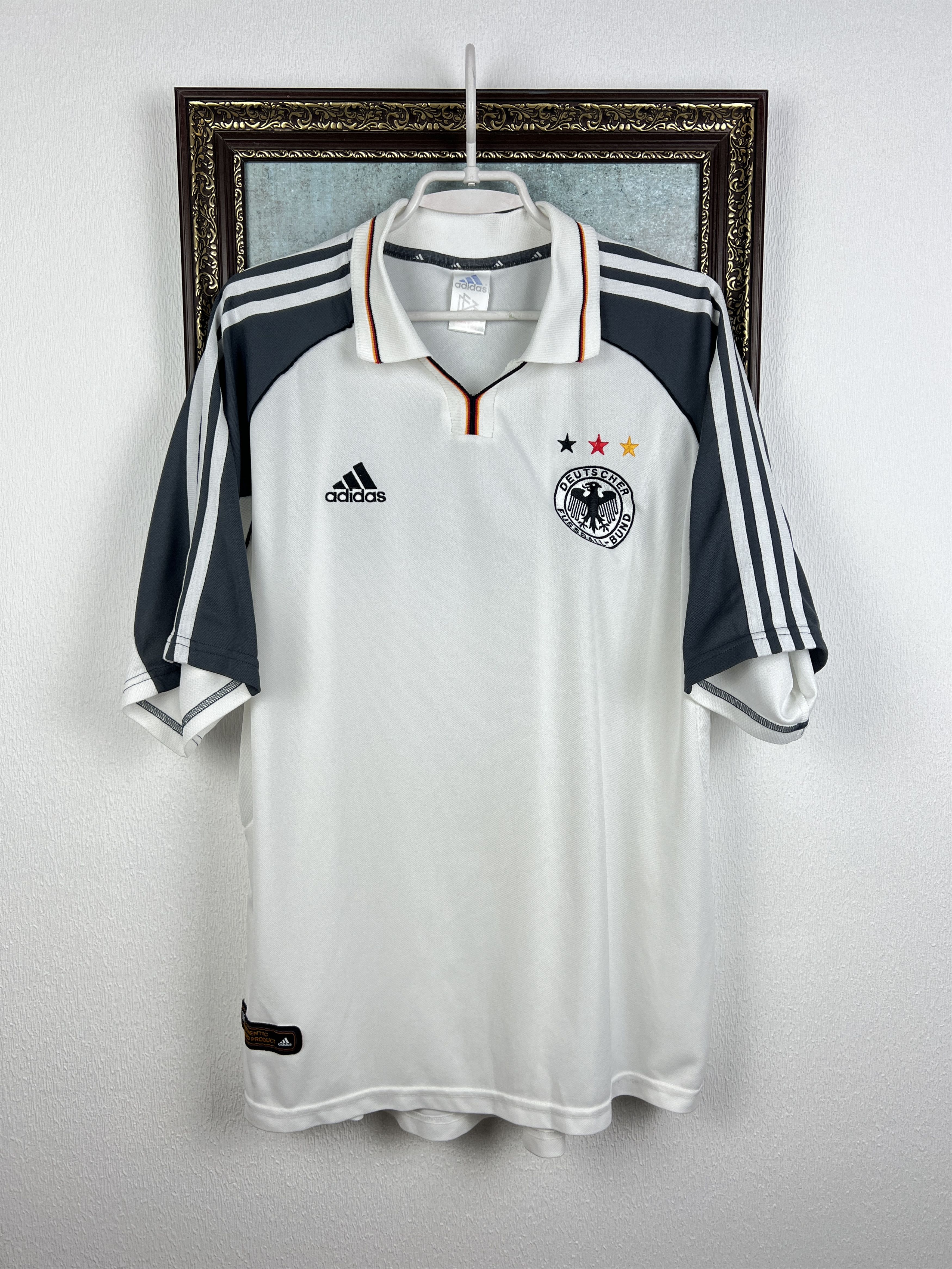 Adidas Germany football shirt Soccer National Team Jersey Trikot Size US XL / EU 56 / 4 - 1 Thumbnail