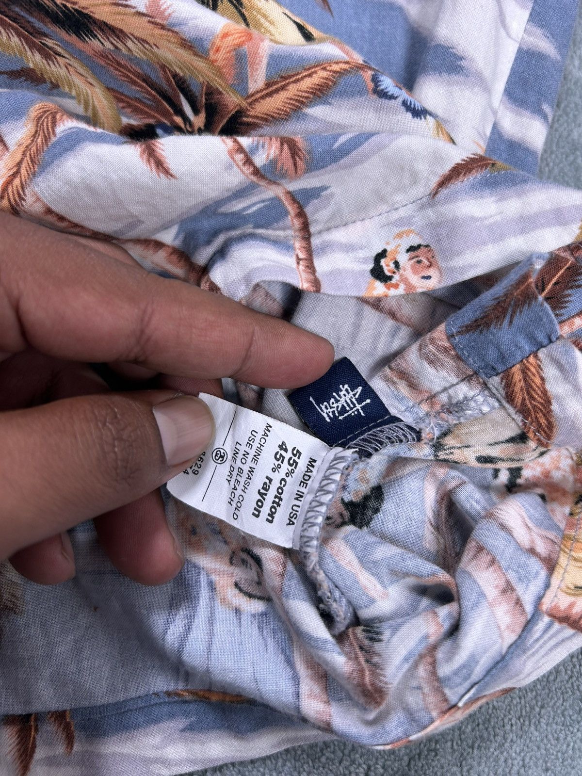 Stussy Vintage 90’s Stussy Hawaiian Shirt Size US L / EU 52-54 / 3 - 7 Thumbnail