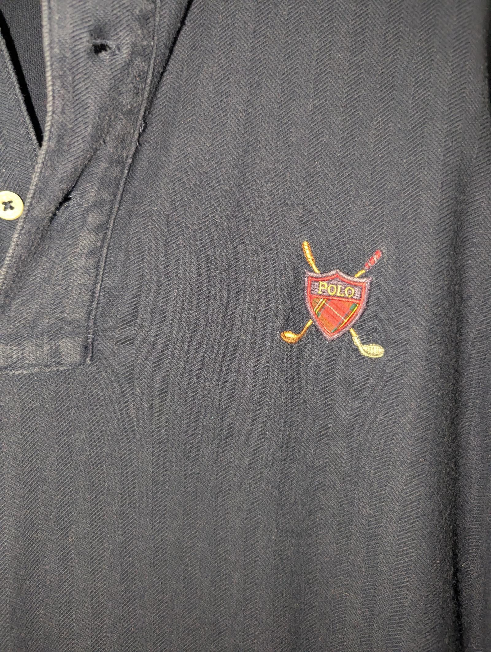Polo Ralph Lauren Vintage Polo Golf by Ralph Lauren Men's Polo Shirt -Navy XL Size US XL / EU 56 / 4 - 3 Thumbnail