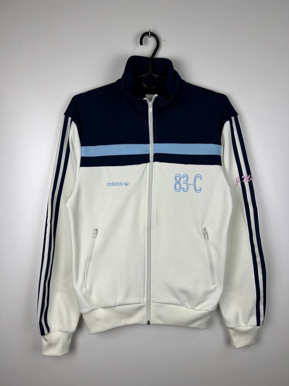 Adidas 83-C streetwear zip sweatshirt size S