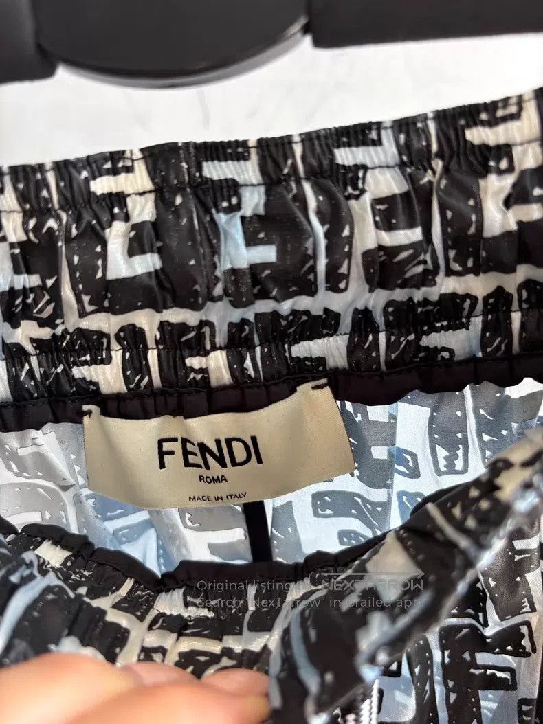 Fendi Fendi All-over old flower trousers Size 26" / US 2 / IT 38 - 3 Thumbnail