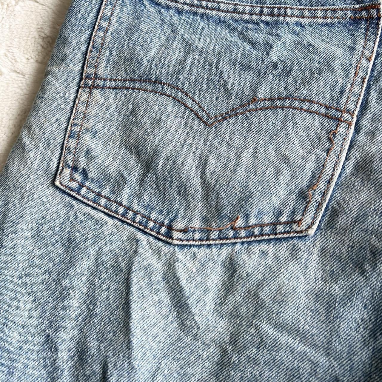 Other Vintage Denim Shorts Jorts Juniors 15/16 Fits 36 Blue Jean Size 36" / US 14 / IT 50 - 7 Thumbnail
