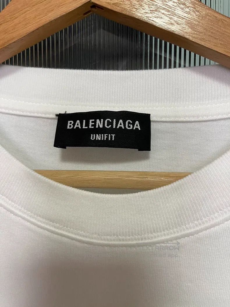 Balenciaga Balenciaga Smiley Skull Printed Round Neck Long Sleeve T-s Size US L / EU 52-54 / 3 - 2 Thumbnail