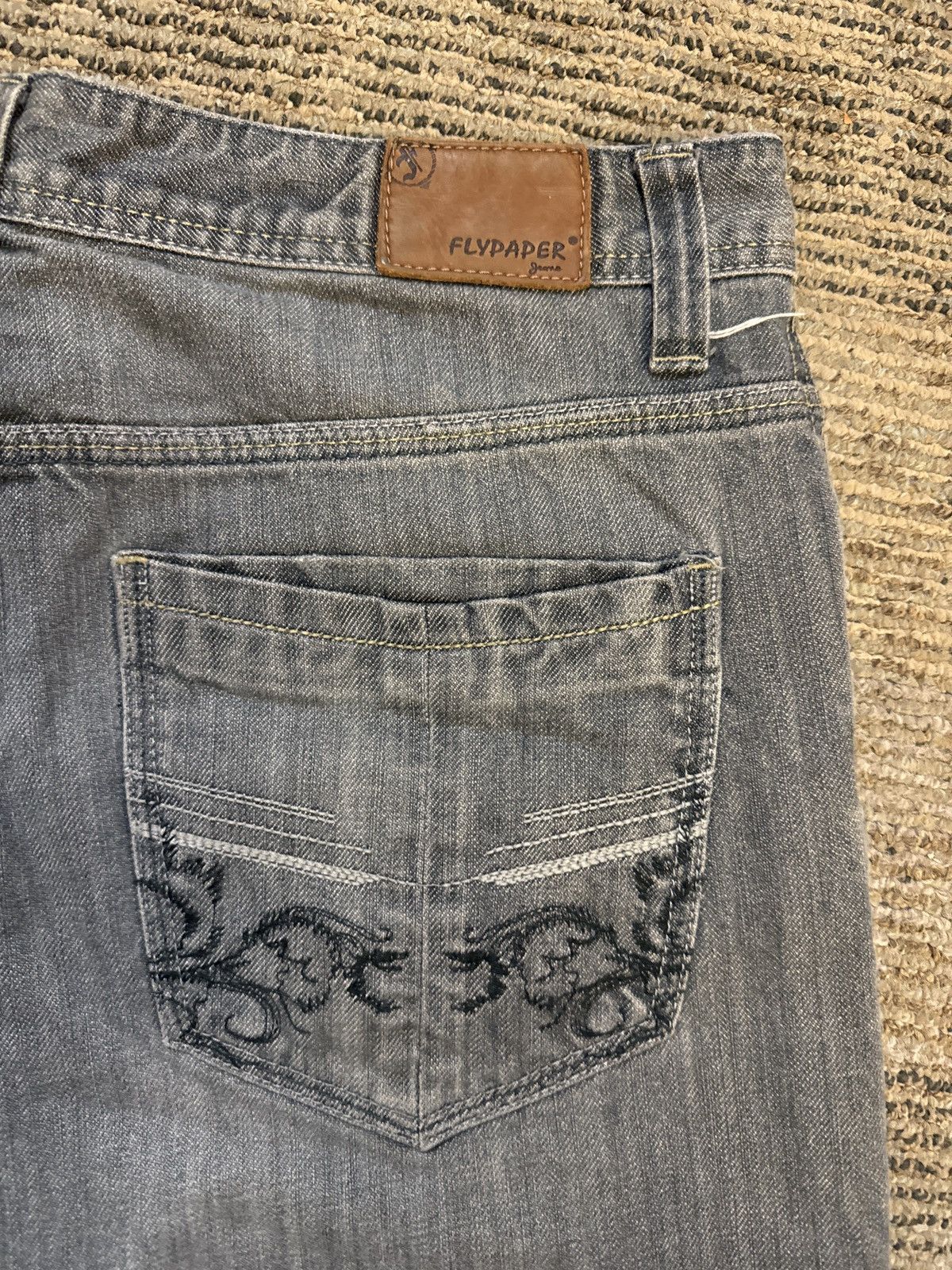 Flypaper Jeans × Vintage FLYPAPER Y2K BAGGY JEANS Size US 32 / EU 48 - 3 Thumbnail