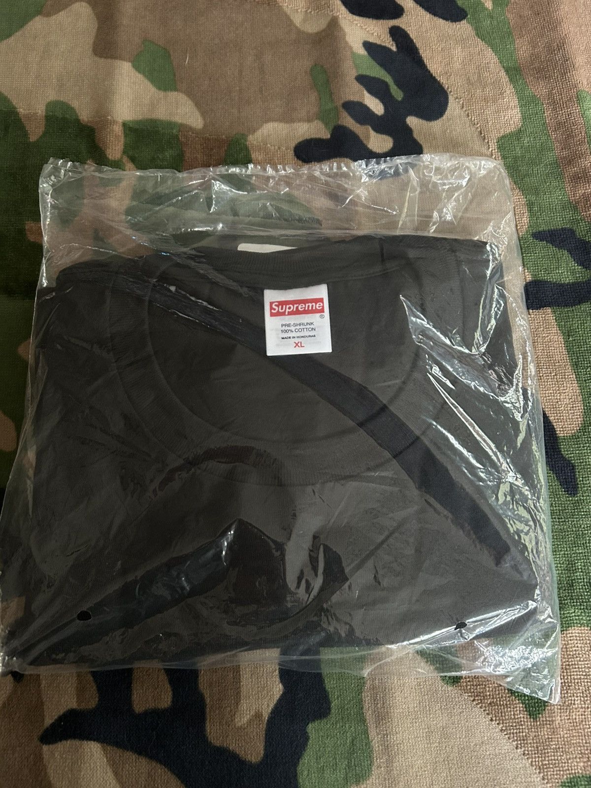Supreme Supreme Tape Tee Black XL SS25 Size US XL / EU 56 / 4 - 5 Thumbnail