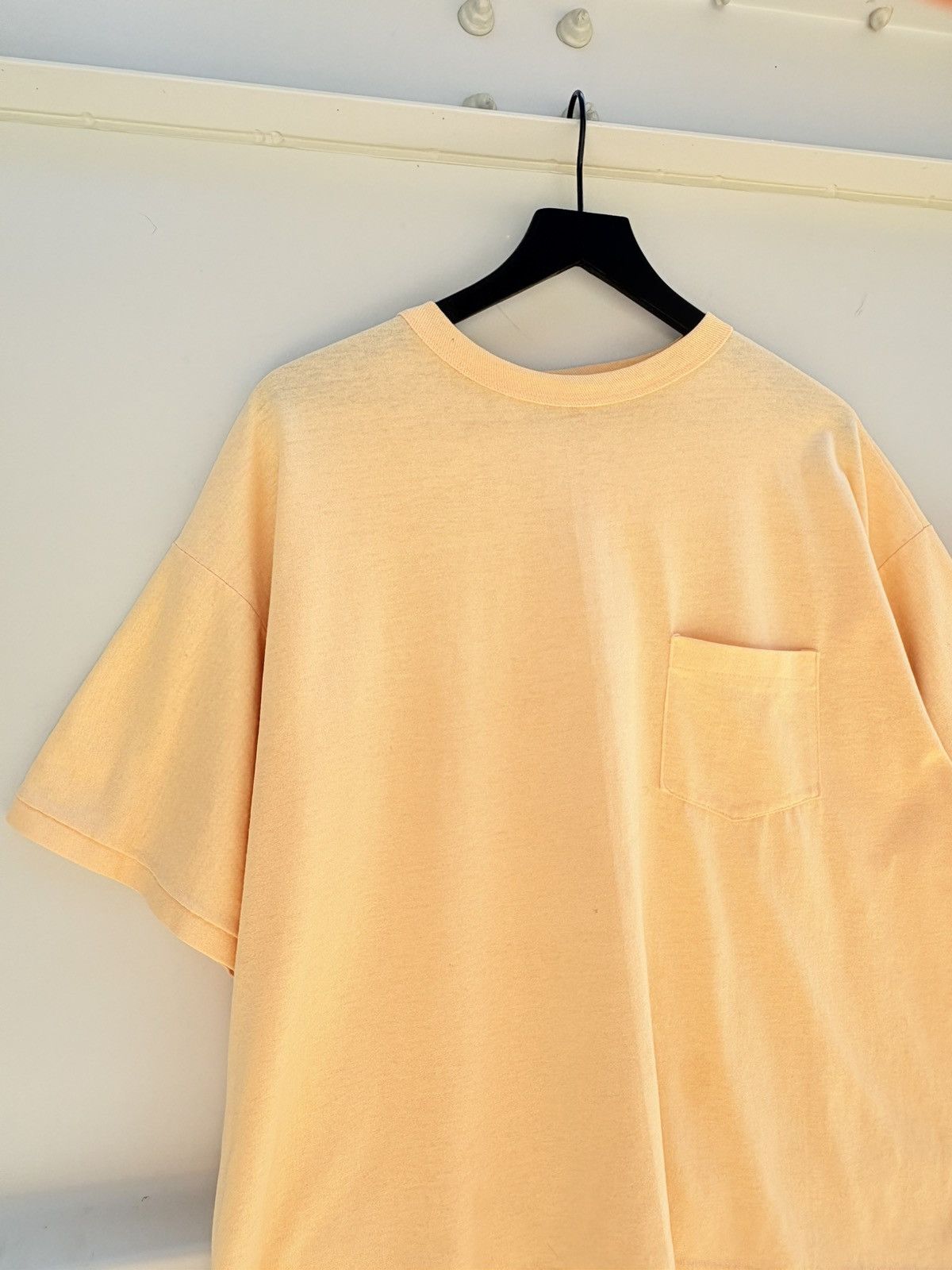 Vintage Vintage Blank Shirt Boxy Pocket Faded Distressed GRUNGE Size US XL / EU 56 / 4 - 2 Thumbnail