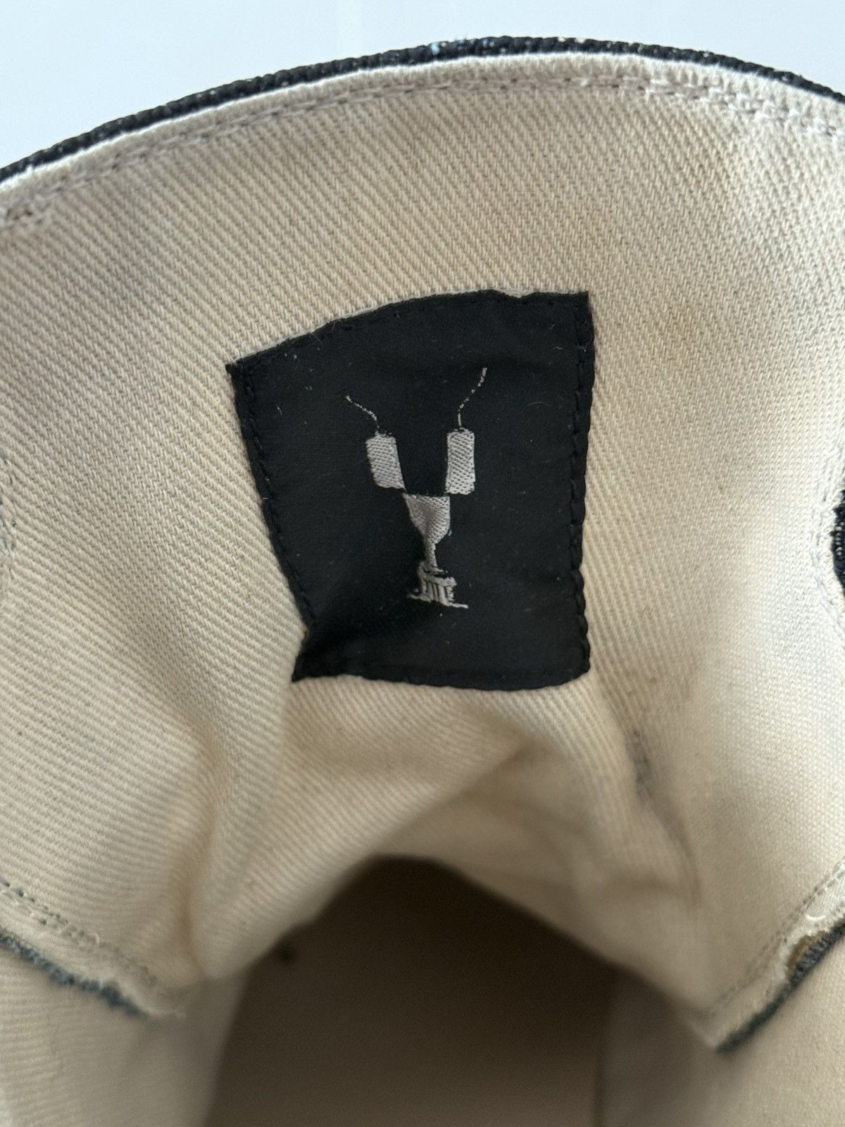 Rick Owens Drkshdw Rick Owens Drkshdw „So Cunt“ Hightop Ramones Sz.44 Size US 11 / EU 44 - 7 Thumbnail