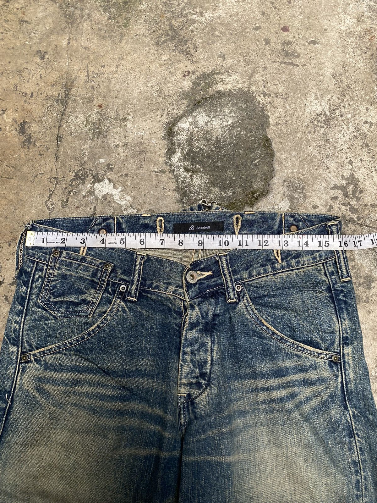 Johnbull Vintage Johnbull Selvedge Carpenter Buckleback Denim Size US 32 / EU 48 - 9 Thumbnail