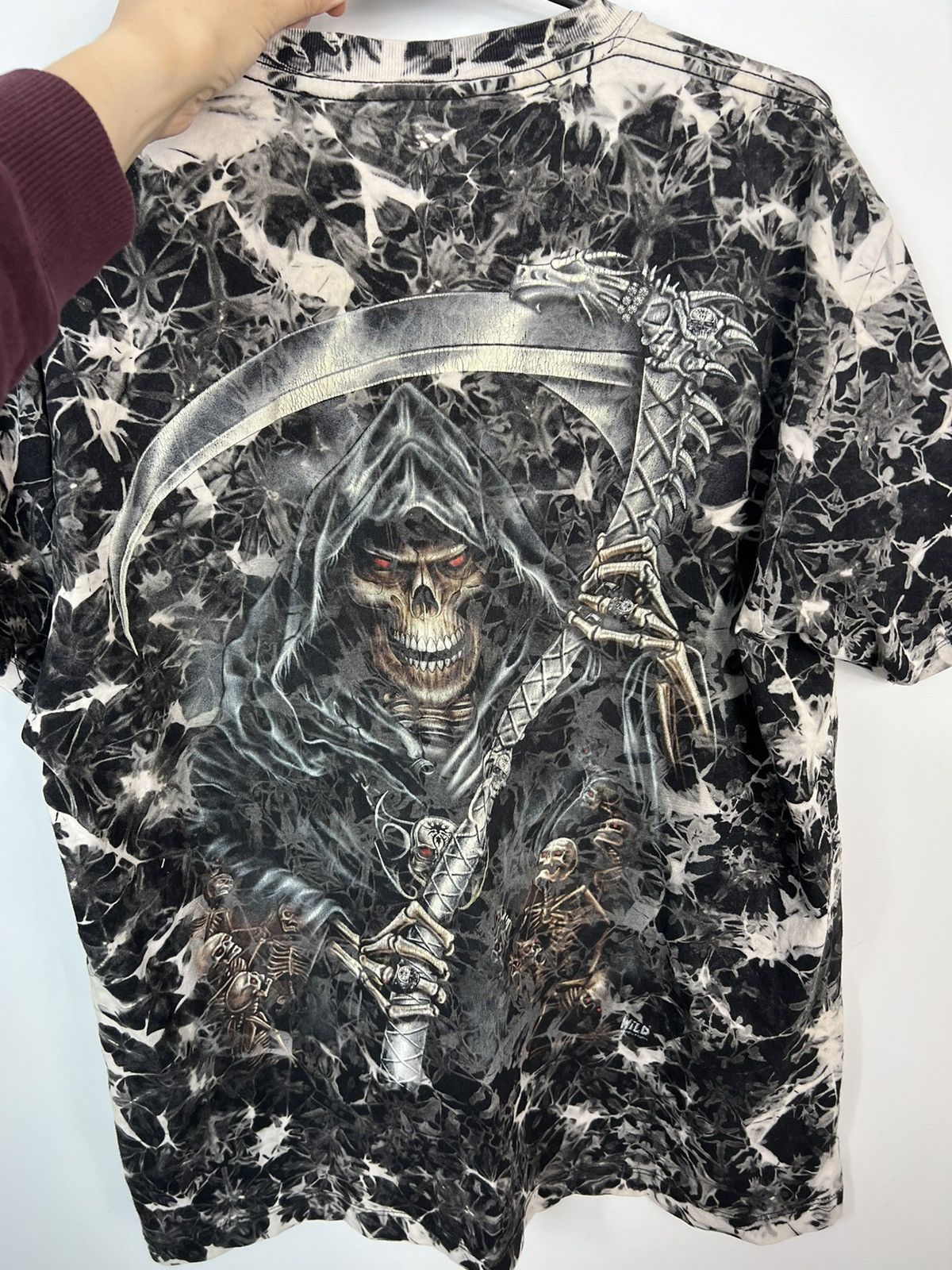 Vintage Tshirt Wild Skull Skeleton Demon Vintage Print Size US L / EU 52-54 / 3 - 4 Thumbnail