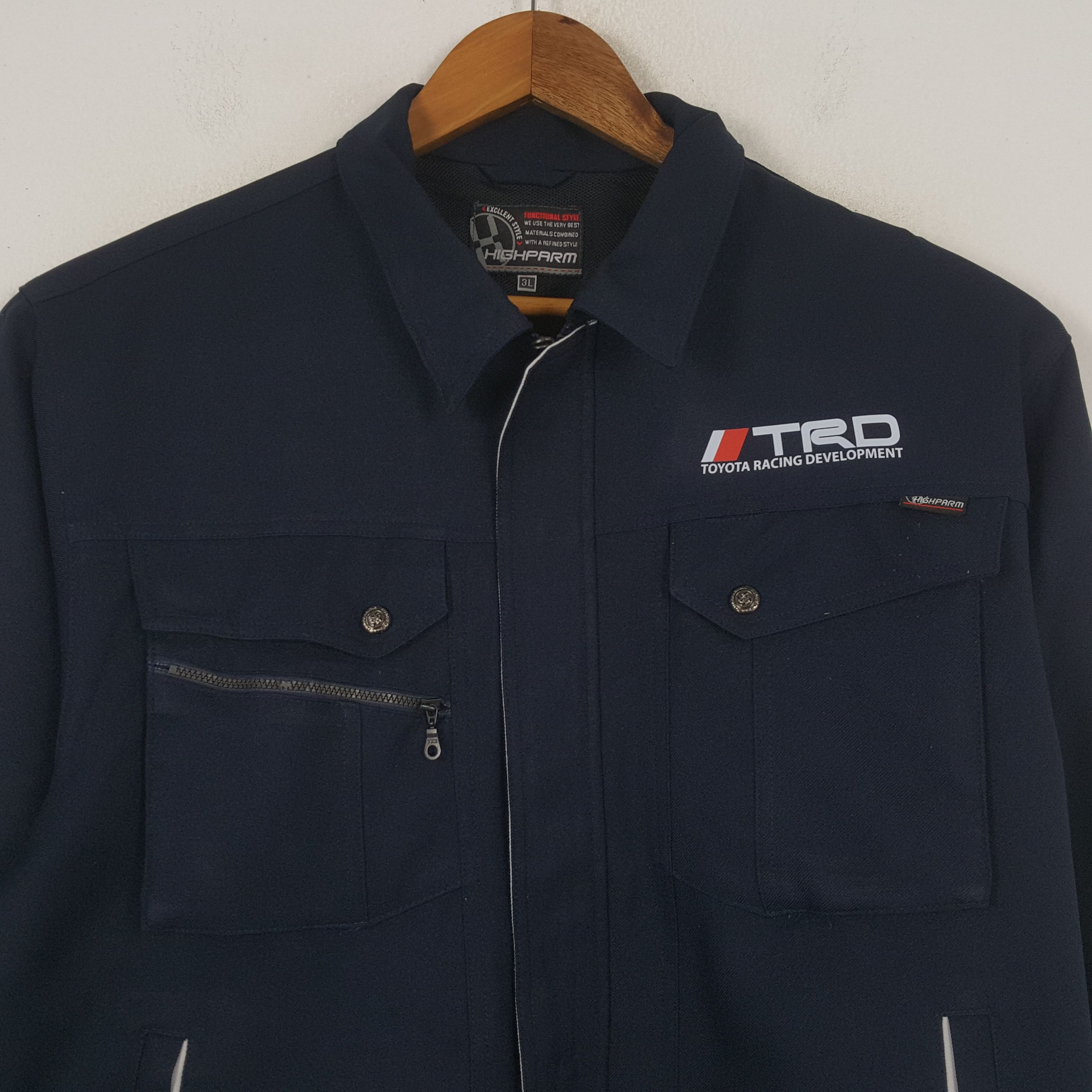 Japanese Brand × Vintage Vintage TRD Toyota Motorsports Racing Custom Jacket C284N17 Size US L / EU 52-54 / 3 - 4 Thumbnail