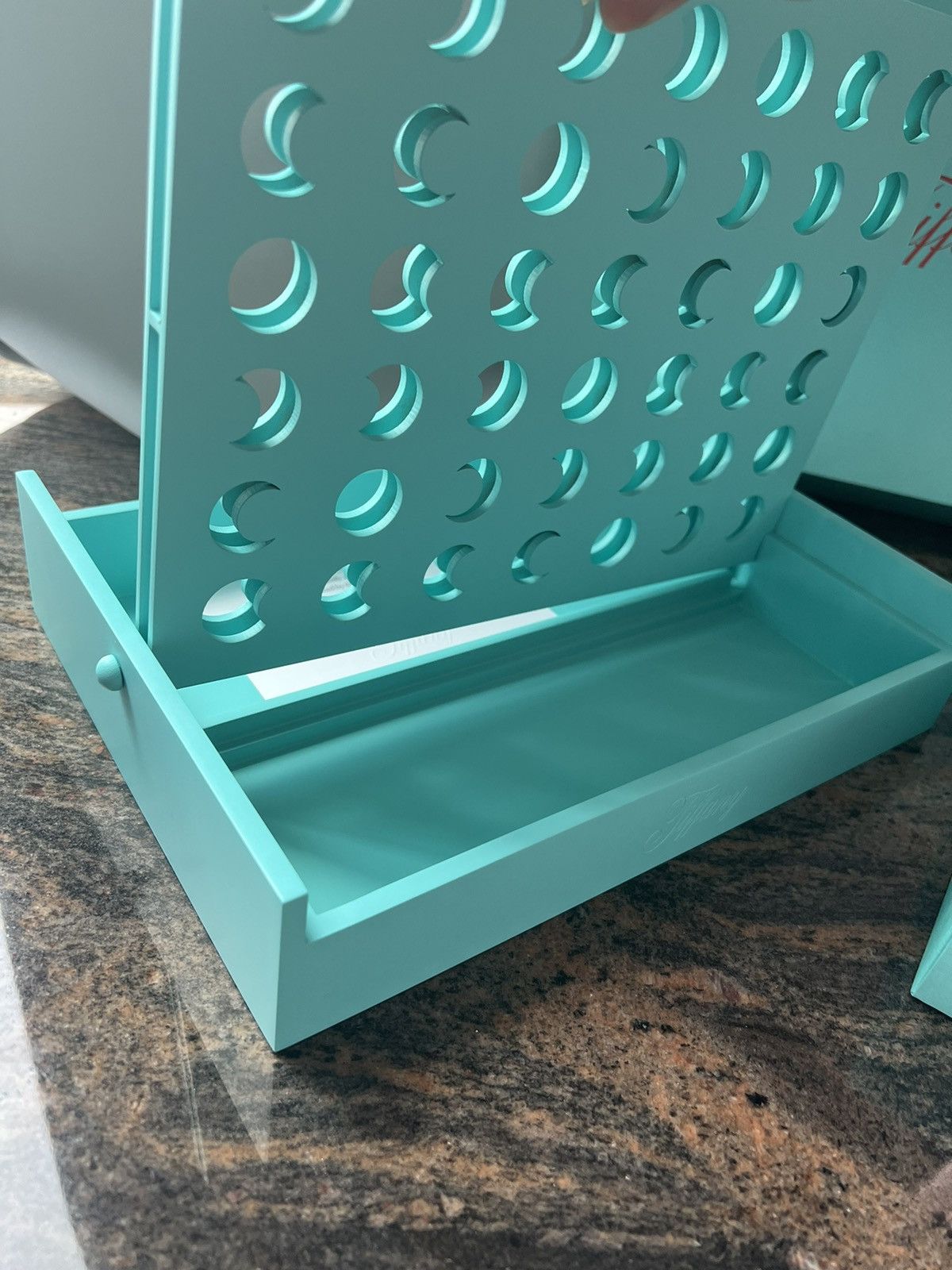 Tiffany & Co. 🌙 Rare! Tiffany Moon phrase chess game wooden box home decor Size ONE SIZE - 7 Thumbnail